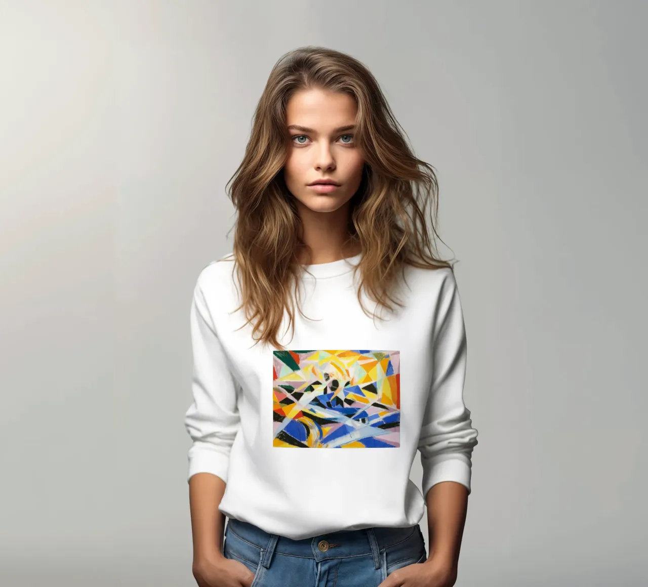 Joseph Stella Futurist Composition felpa da Jolie Prints