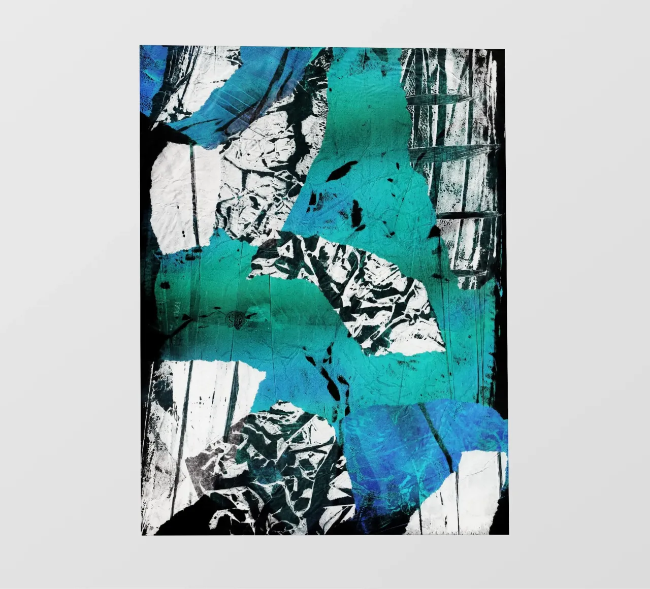 Abstract Artwork Colourful #21 pellicola backlit da kathrinmay