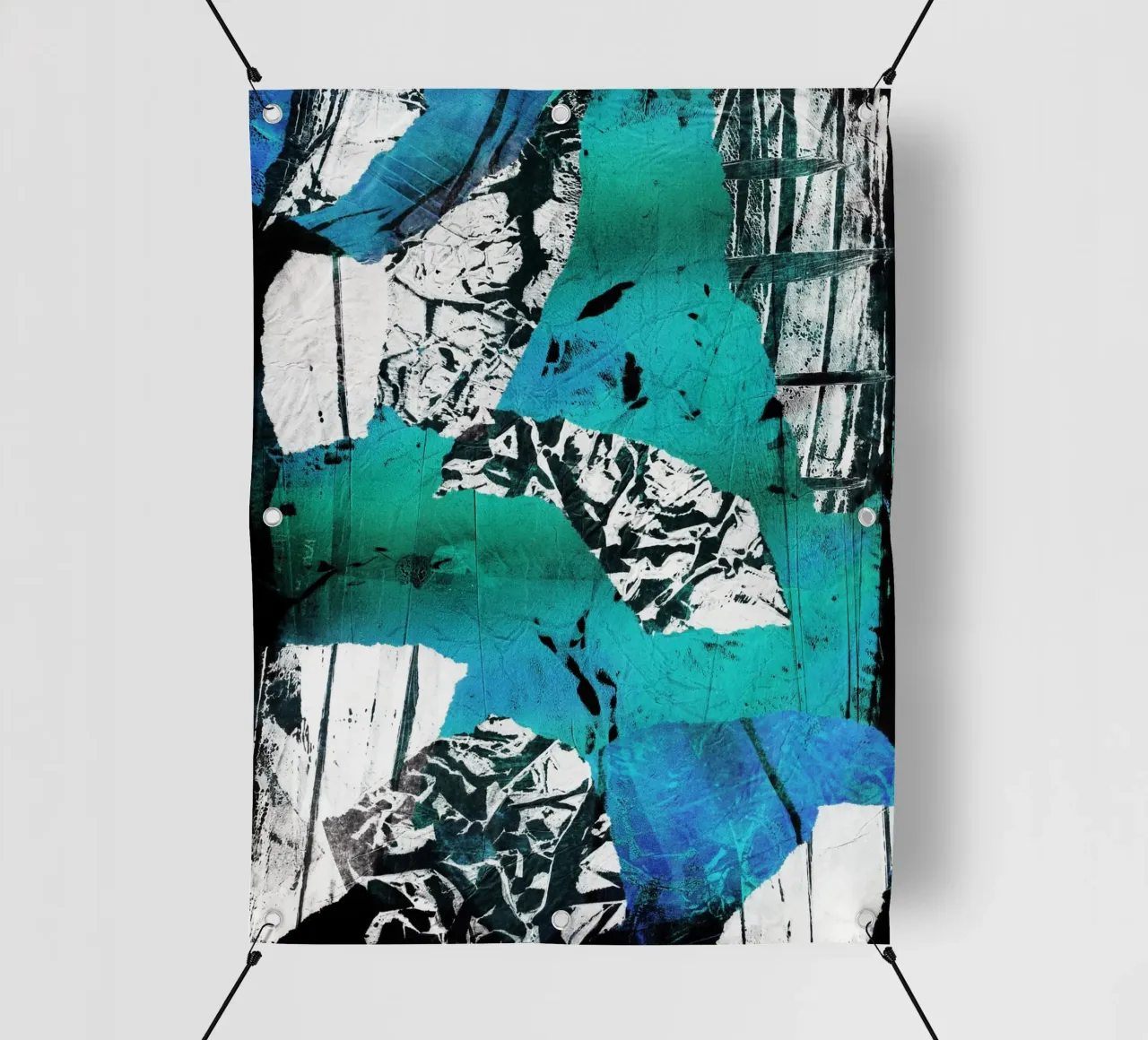 Abstract Artwork Colourful #21 telo in pvc da kathrinmay