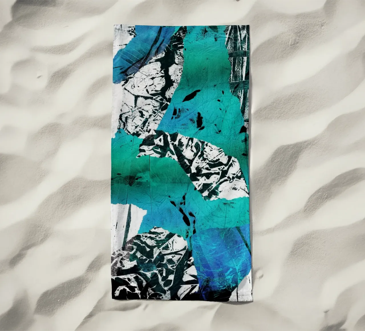 Abstract Artwork Colourful #21 telo mare da kathrinmay