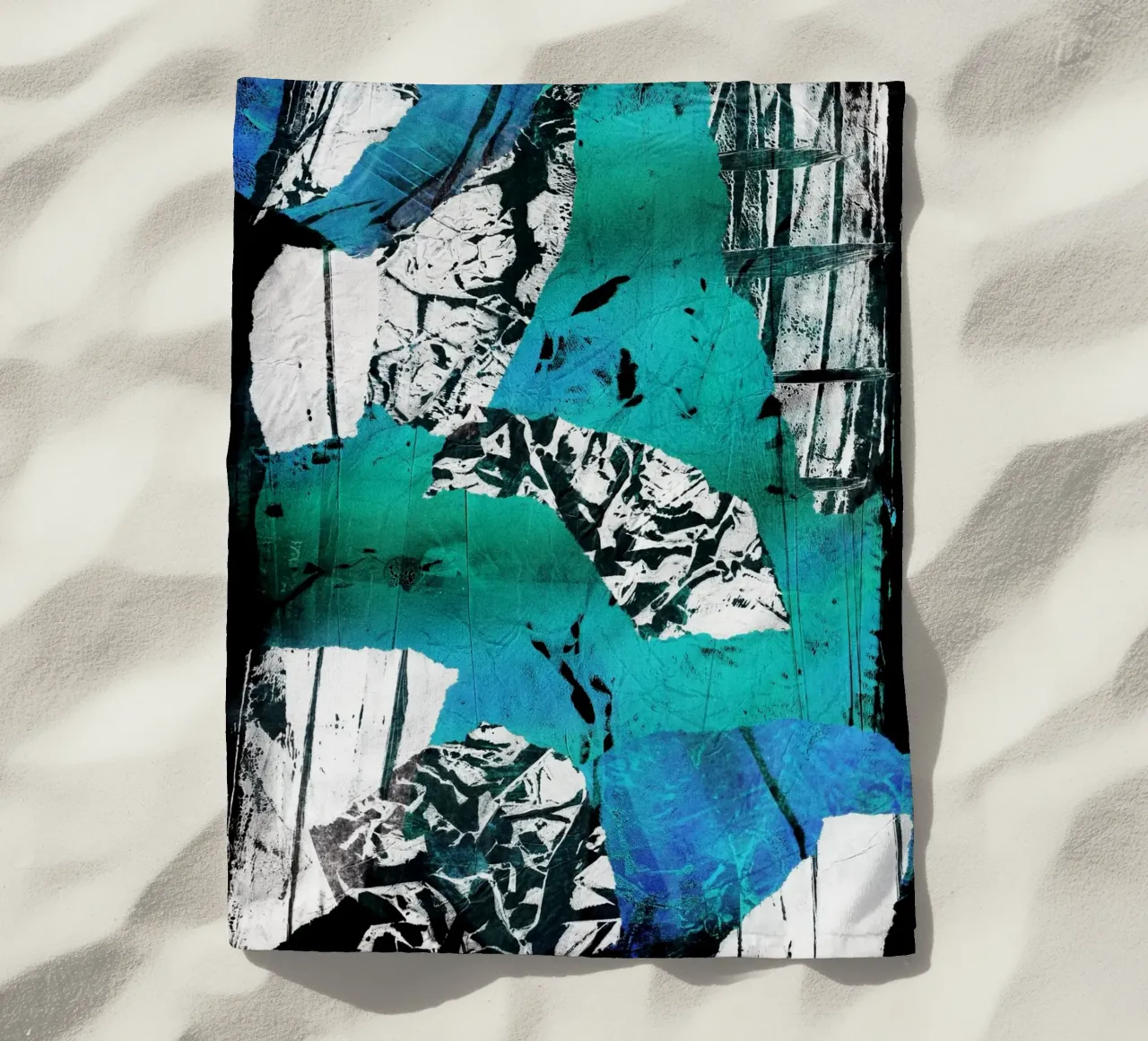 Abstract Artwork Colourful #21 telo mare da kathrinmay