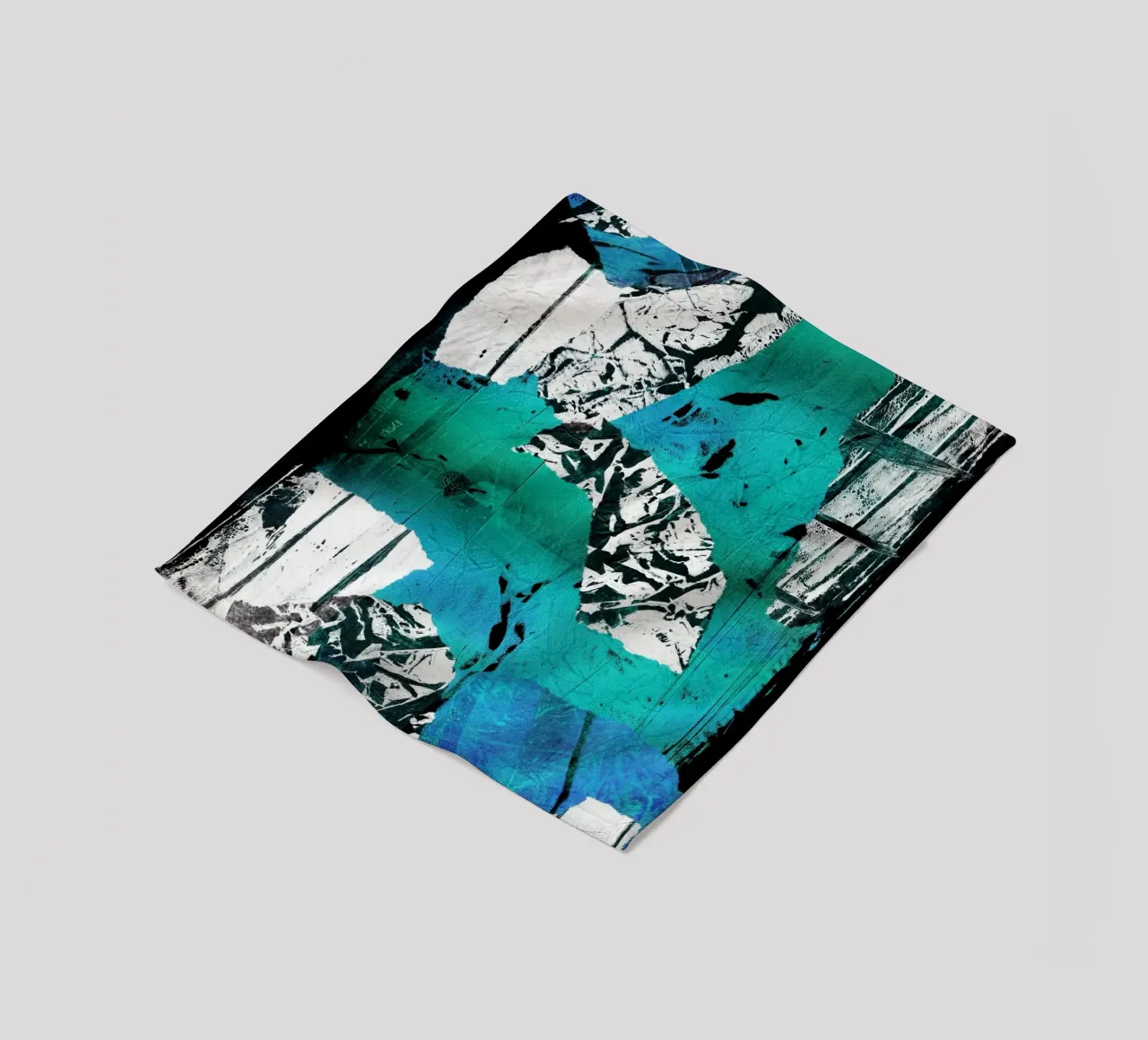 Abstract Artwork Colourful #21 coperta in pile da kathrinmay