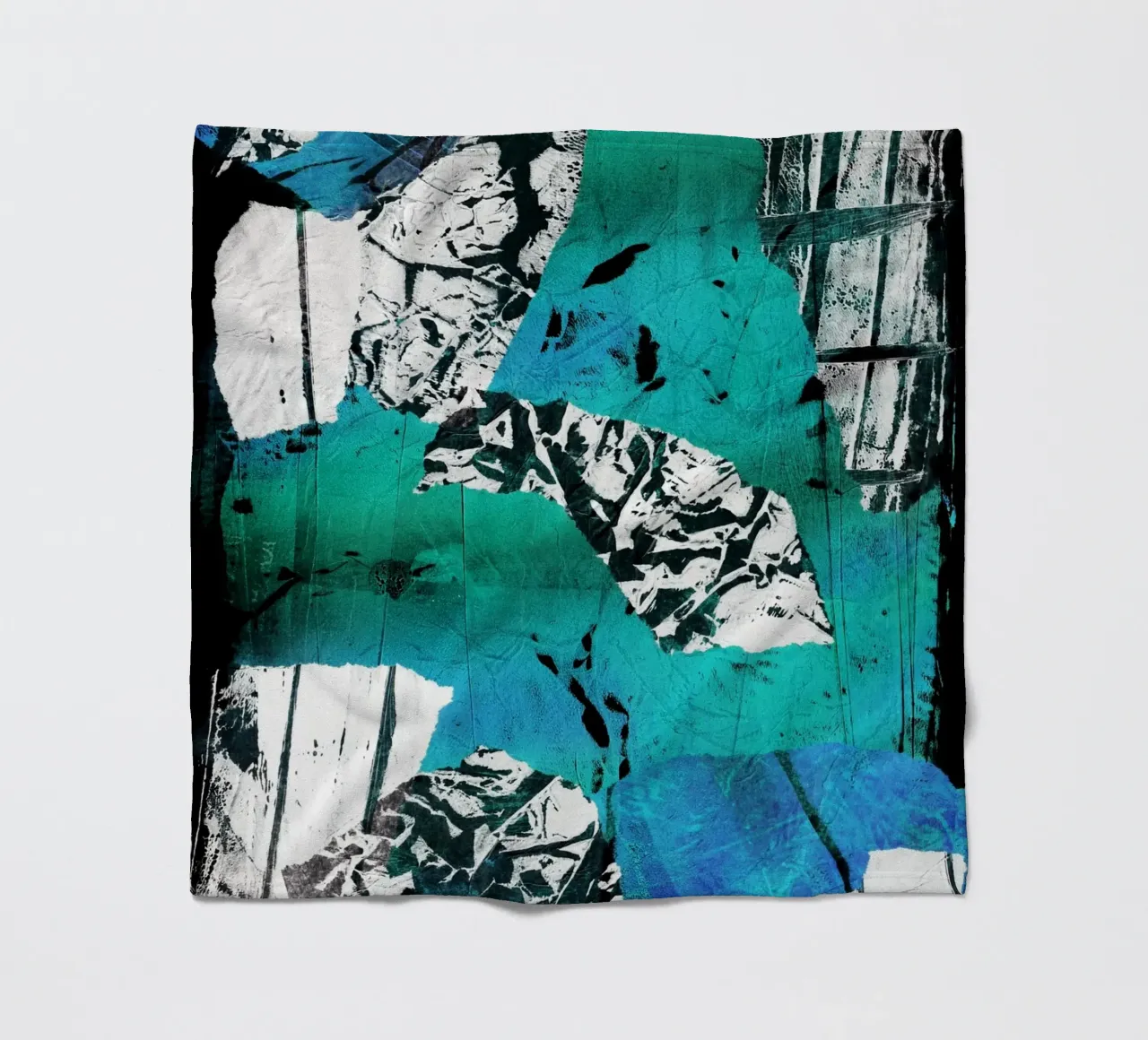 Abstract Artwork Colourful #21 coperta in pile da kathrinmay