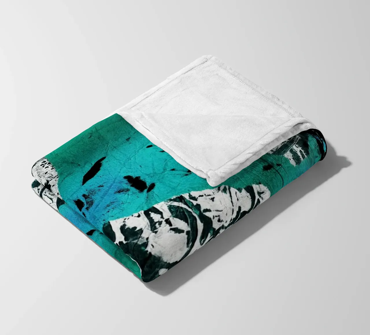 Abstract Artwork Colourful #21 coperta in pile da kathrinmay