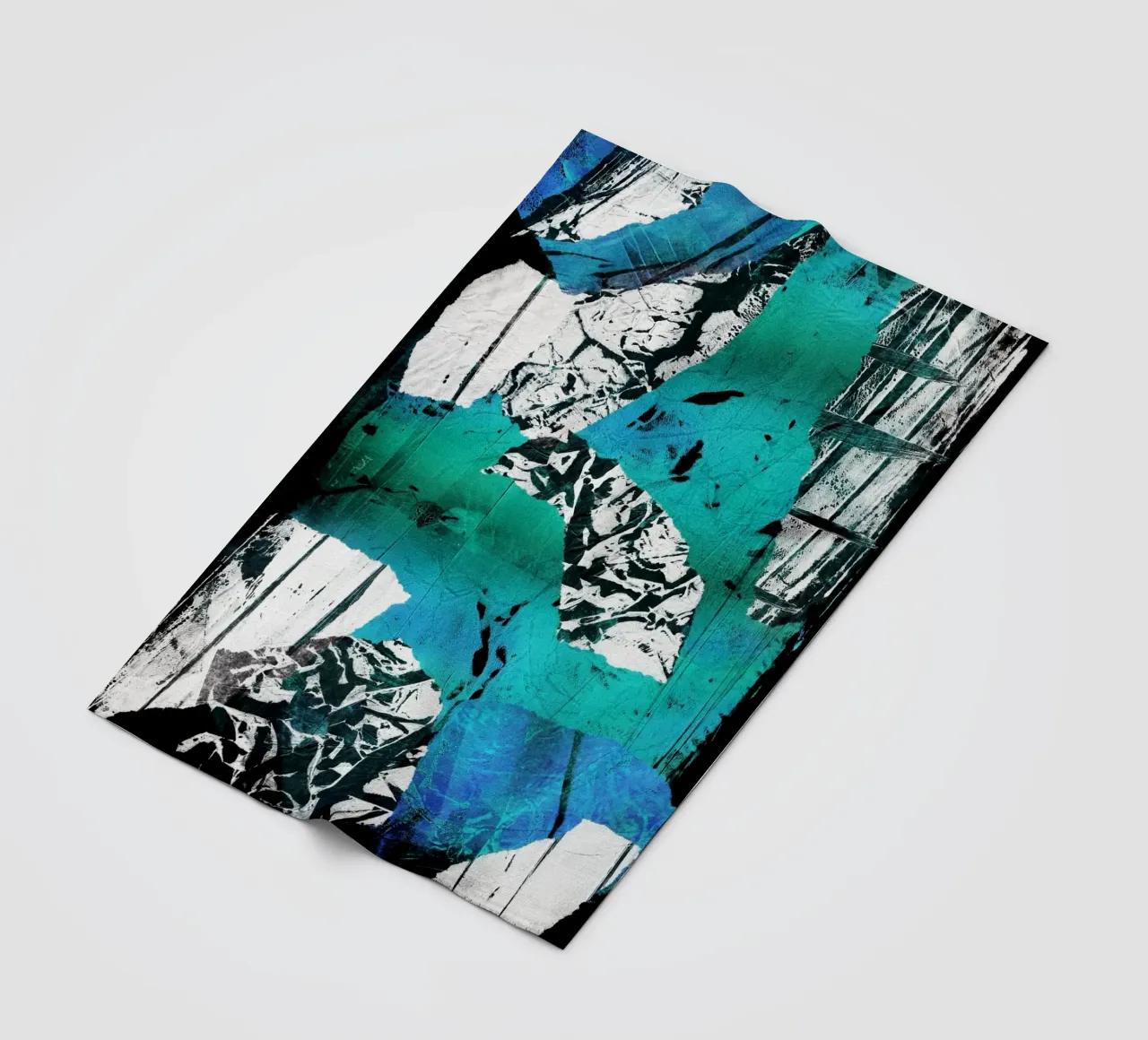 Abstract Artwork Colourful #21 coperta in pile da kathrinmay