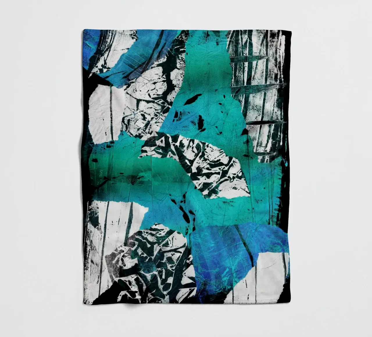 Abstract Artwork Colourful #21 coperta in pile da kathrinmay