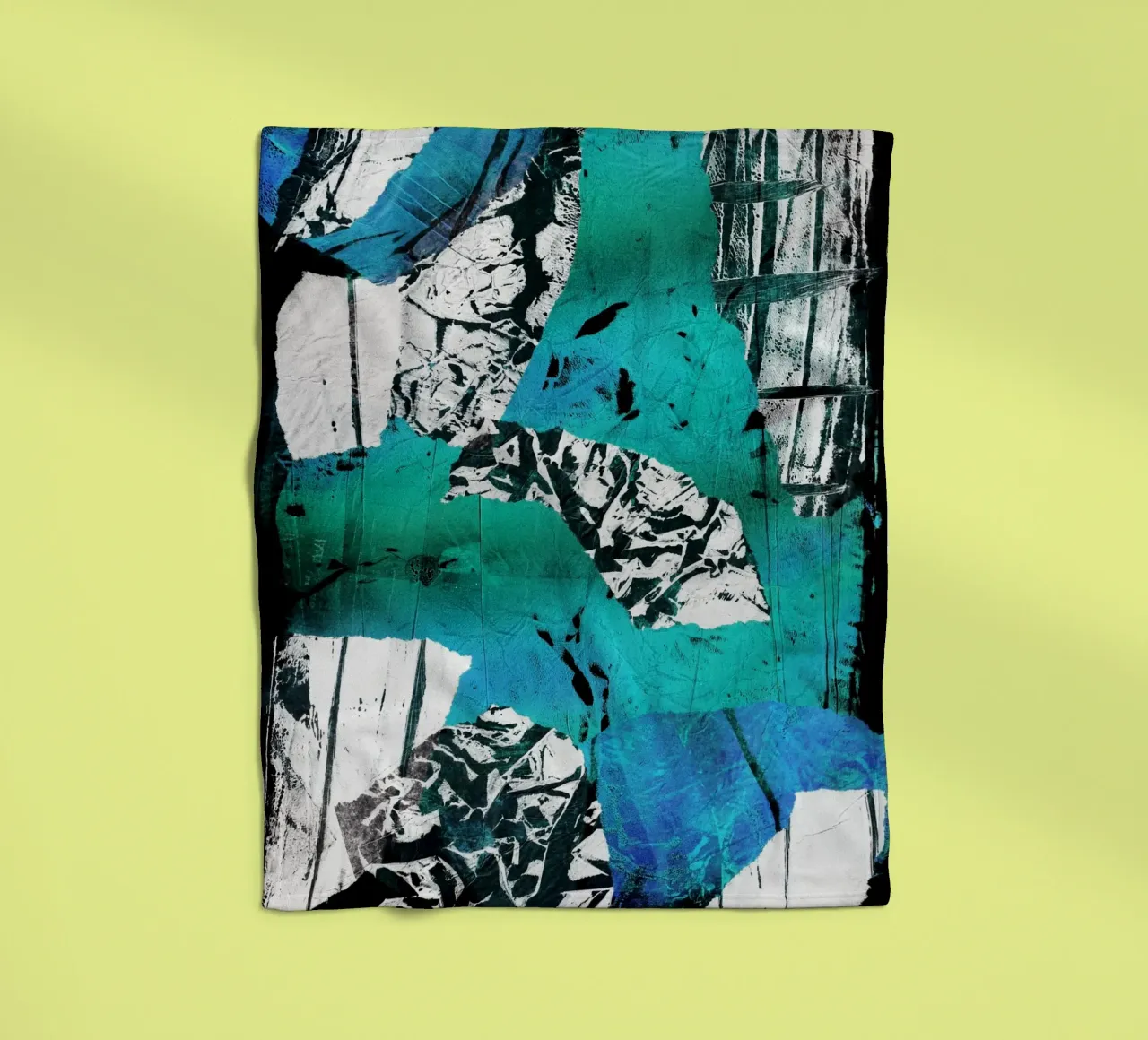 Abstract Artwork Colourful #21 coperta in pile da kathrinmay