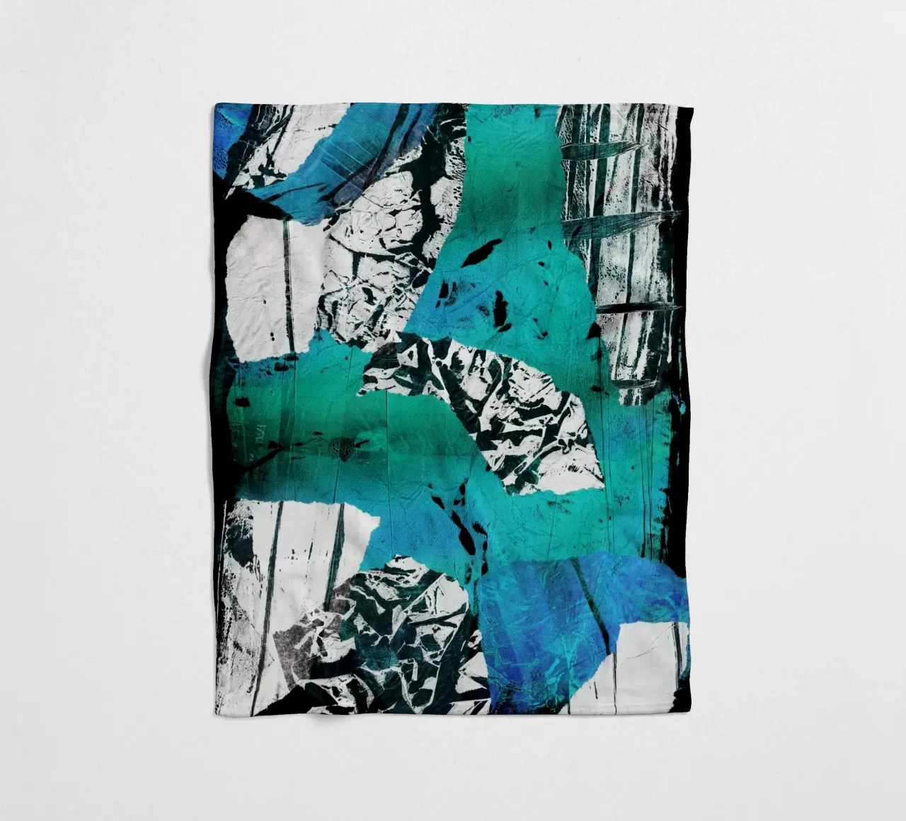 Abstract Artwork Colourful #21 coperta in pile da kathrinmay