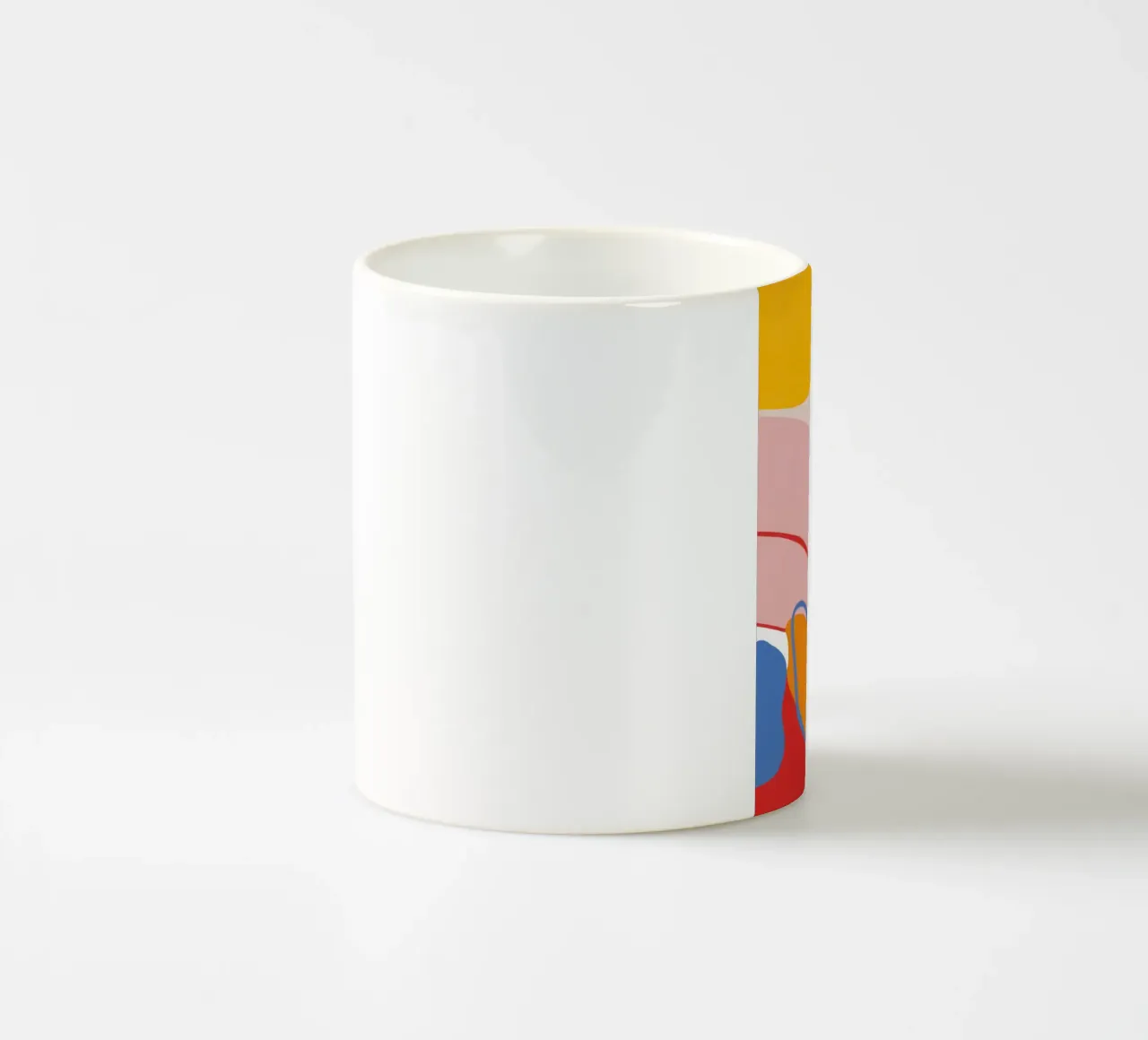 Corpo fluido Abstract tazza in ceramica da Kala Martir