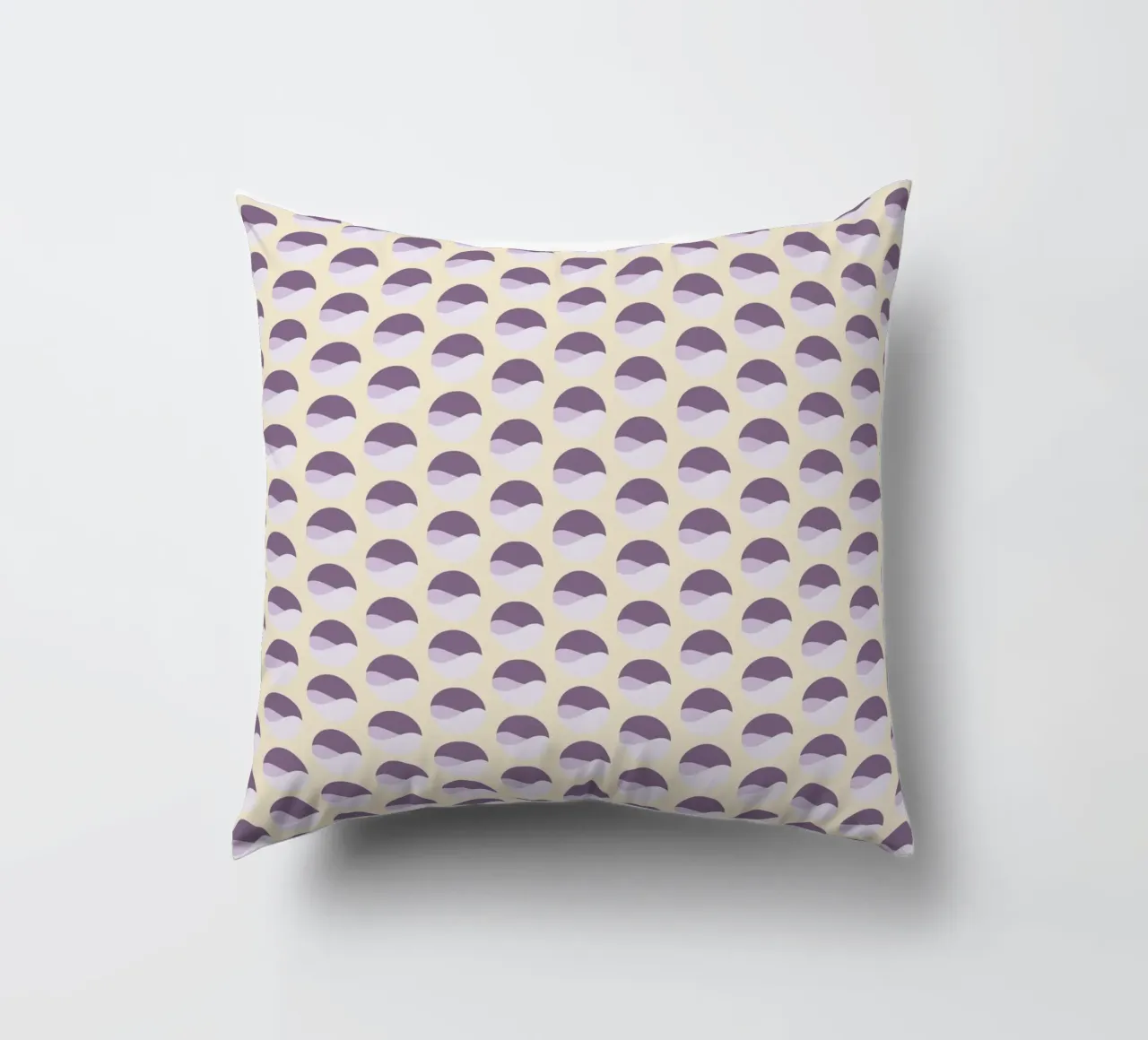 Wavy Dots Pattern #1 kussen van kathrinmay