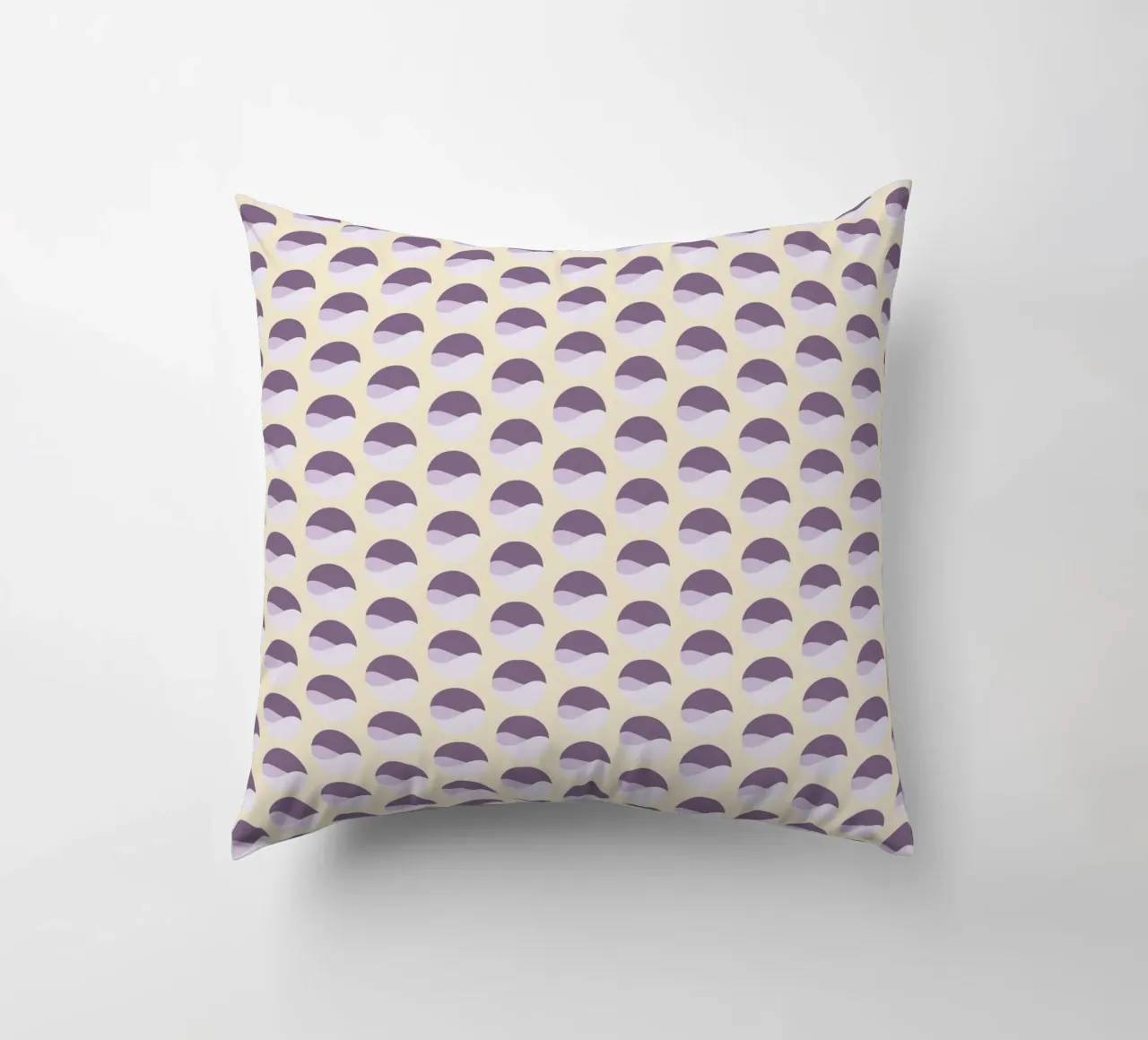 Wavy Dots Pattern #1 kussen van kathrinmay