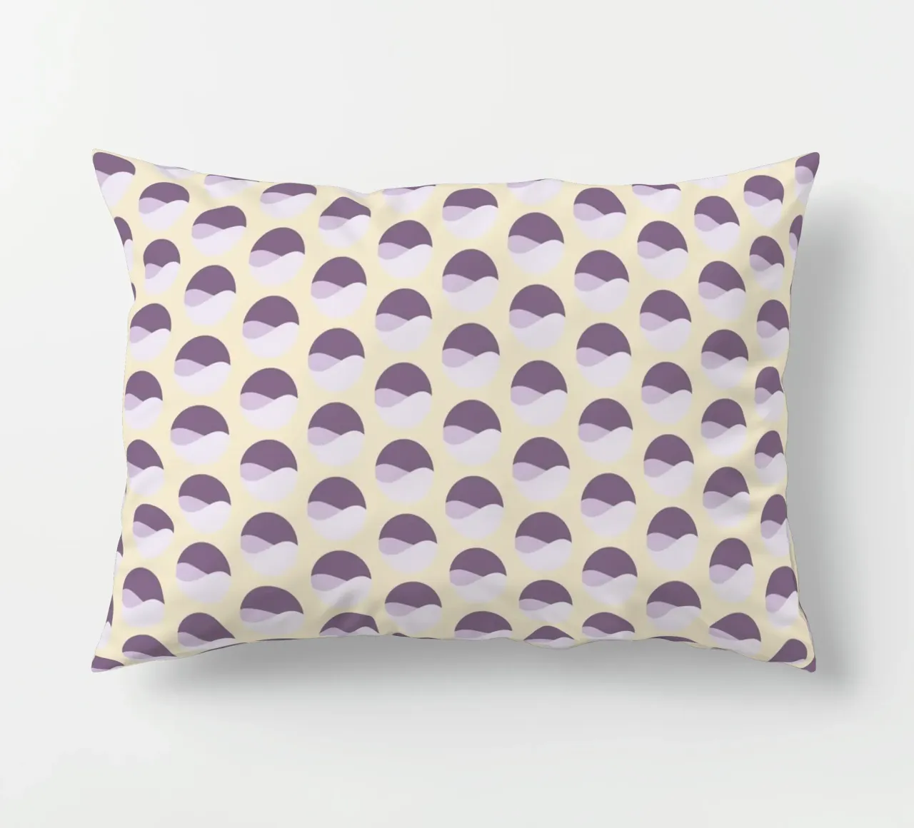 Wavy Dots Pattern #1 cuscino da kathrinmay