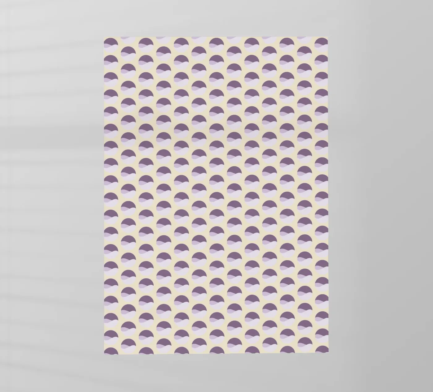 Wavy Dots Pattern #1 pellicola backlit da kathrinmay