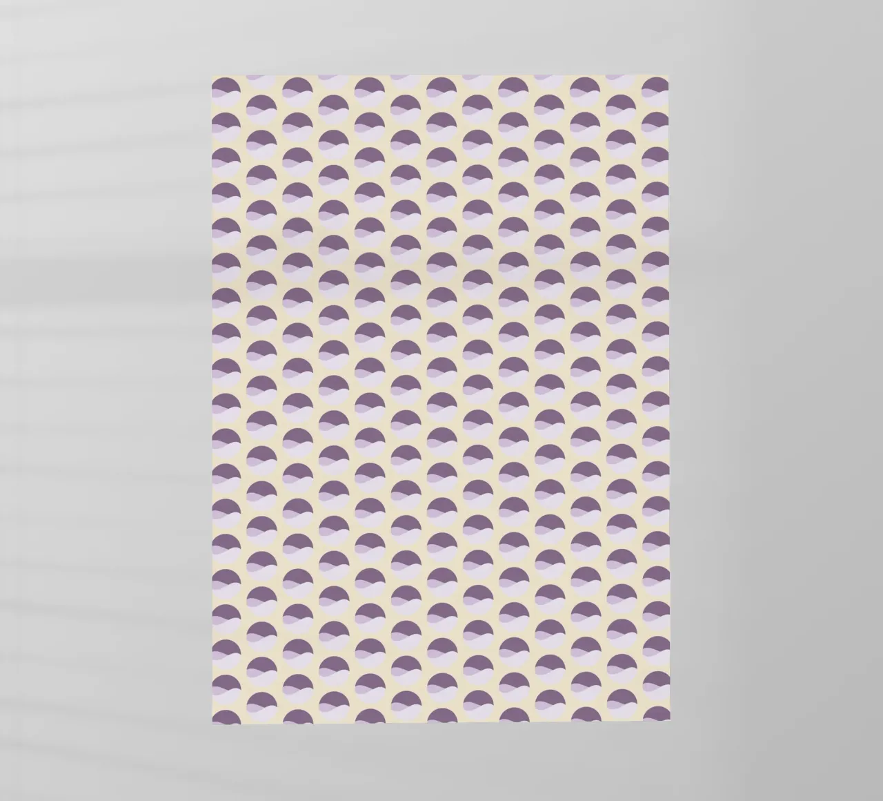 Wavy Dots Pattern #1 pellicola backlit da kathrinmay