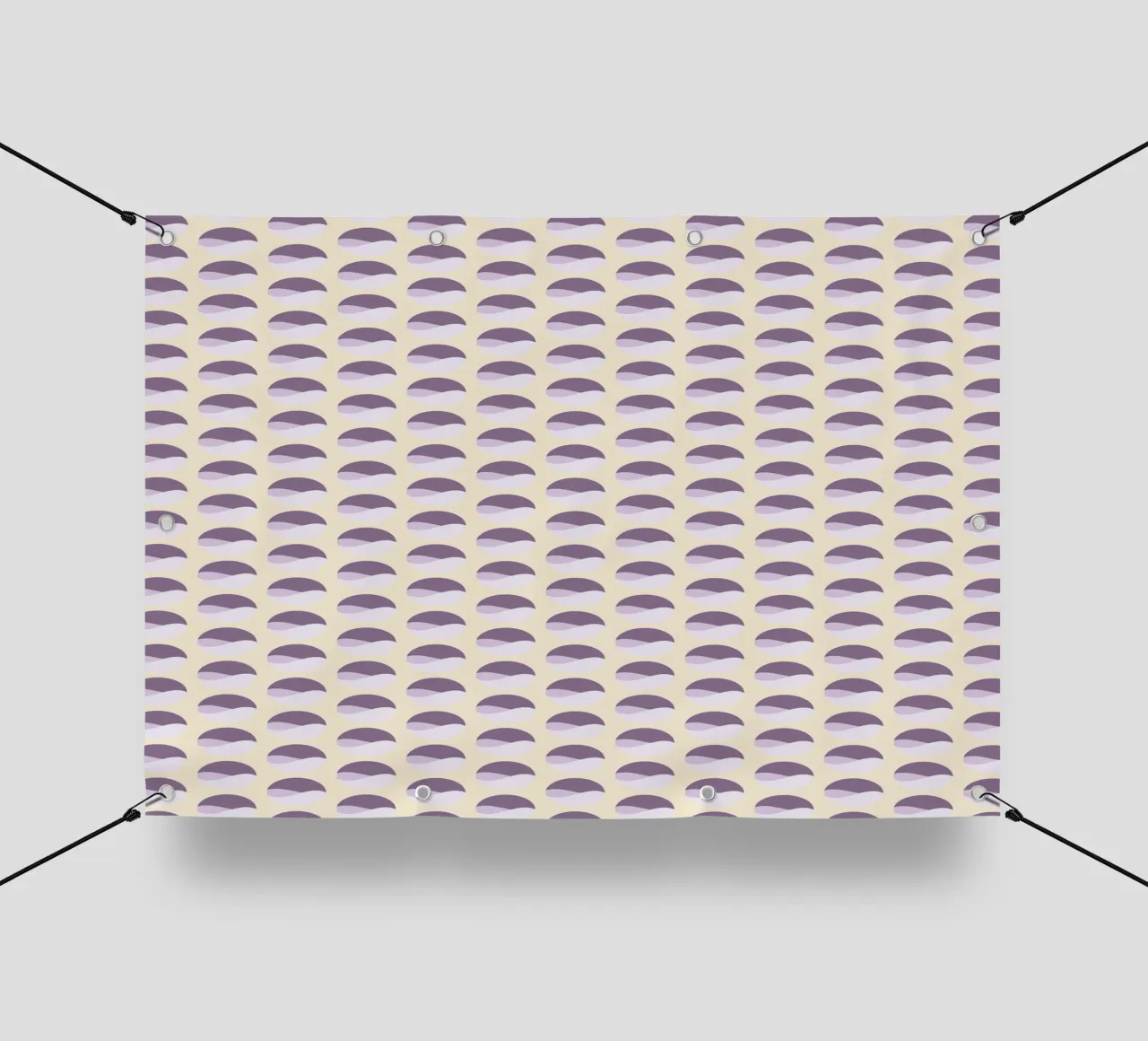 Wavy Dots Pattern #1 telo in pvc da kathrinmay