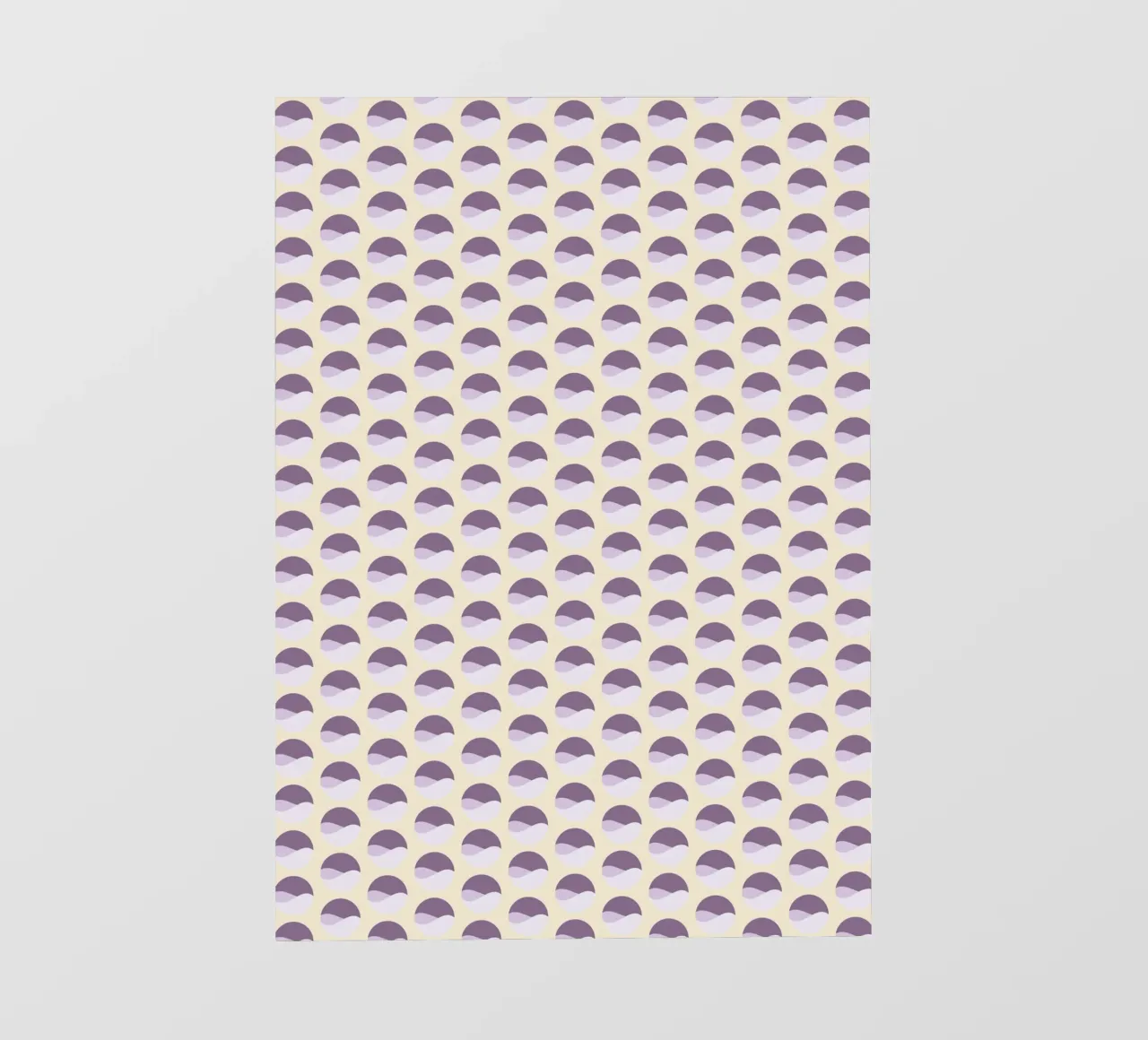 Wavy Dots Pattern #1 telo in pvc da kathrinmay