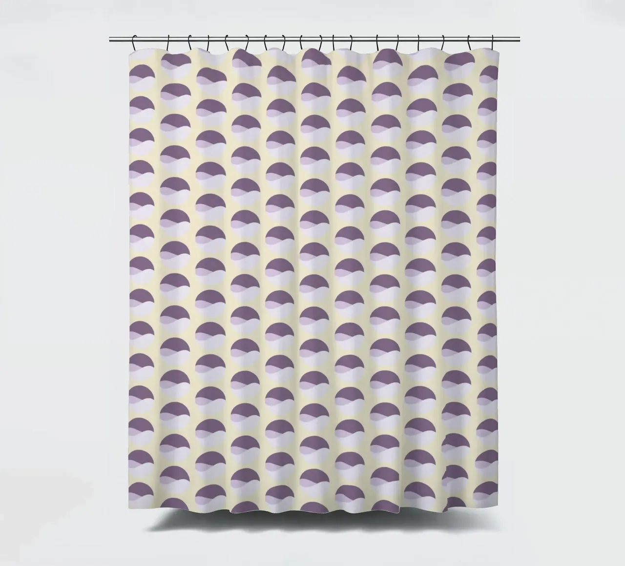 Wavy Dots Pattern #1 tenda da doccia da kathrinmay