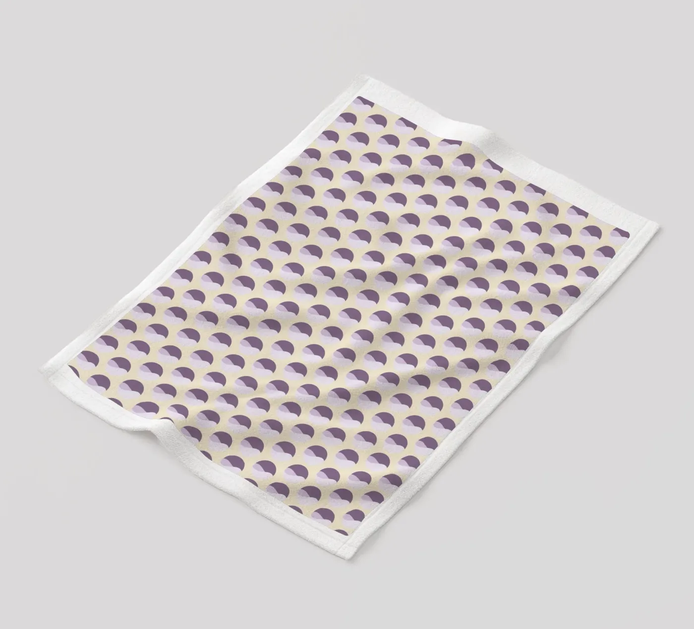 Wavy Dots Pattern #1 fleecedeken van kathrinmay