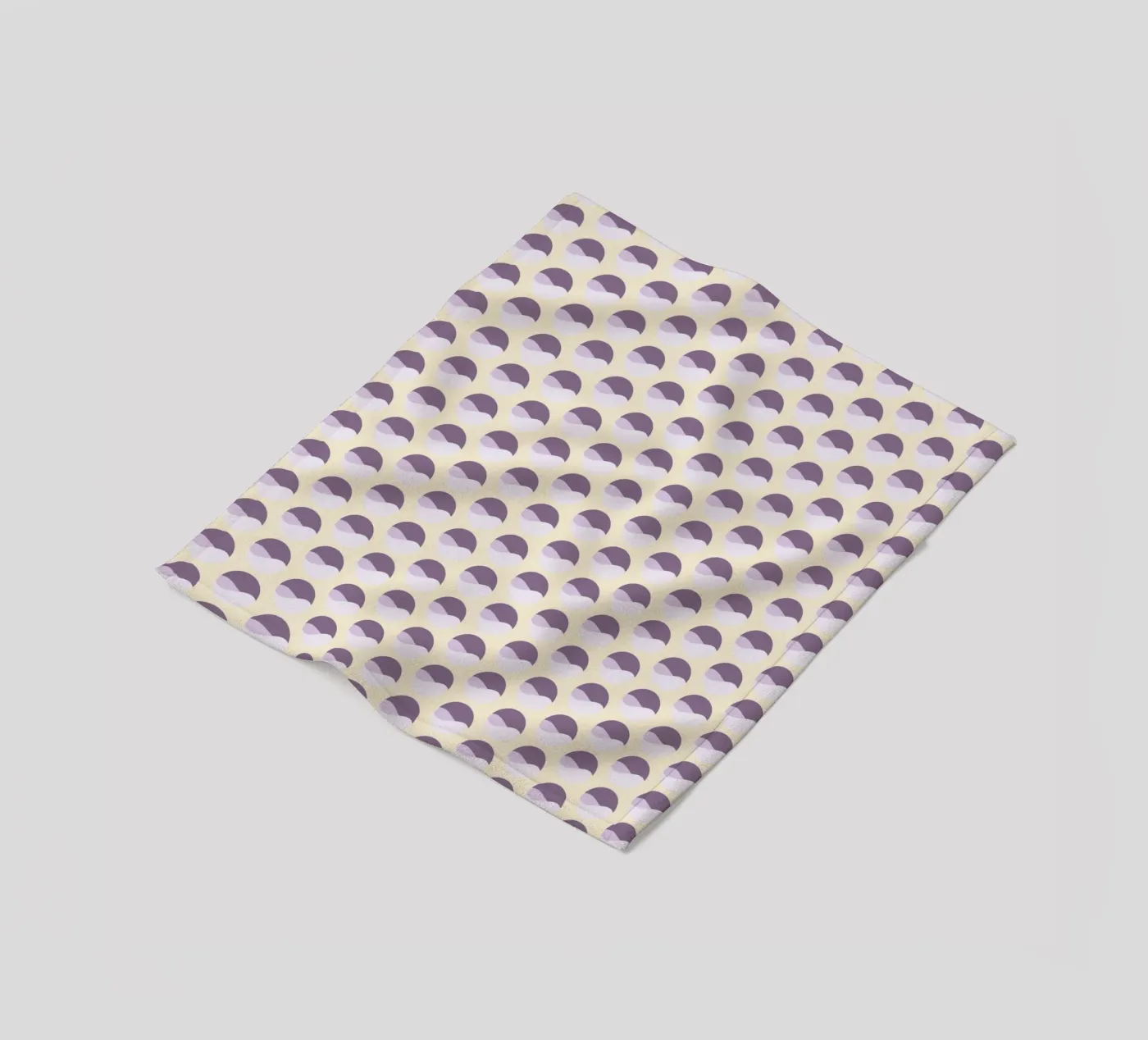 Wavy Dots Pattern #1 fleecedeken van kathrinmay