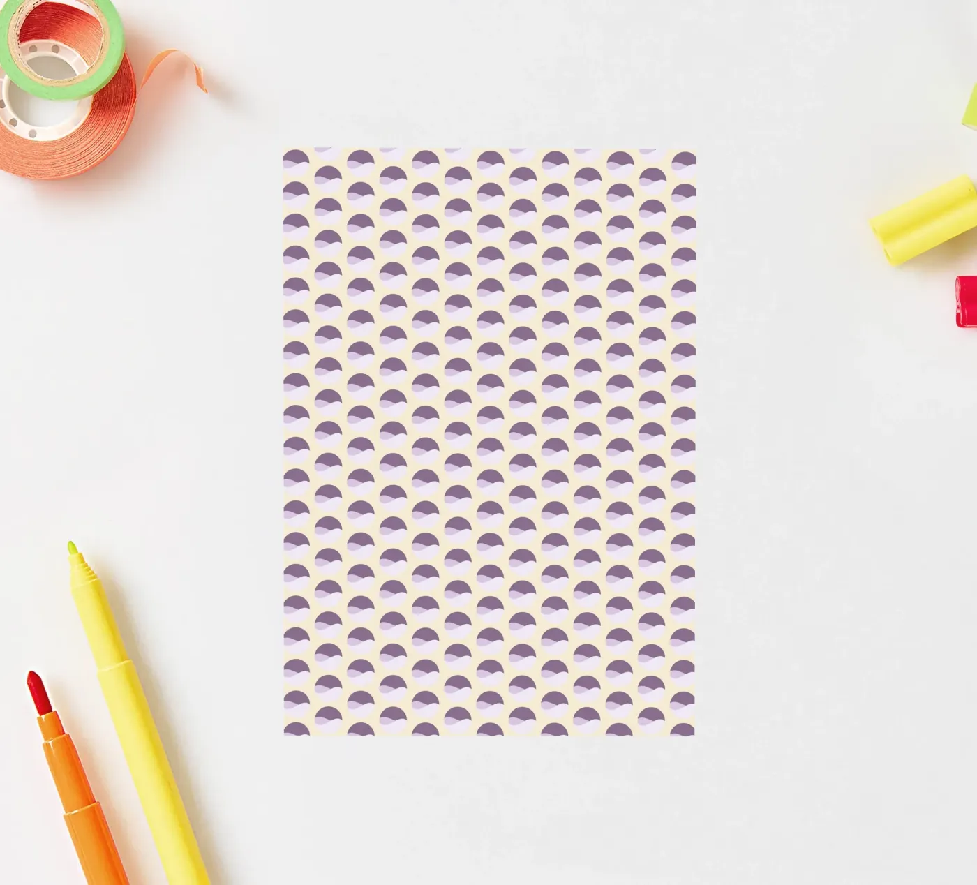 Wavy Dots Pattern #1 sticker by kathrinmay