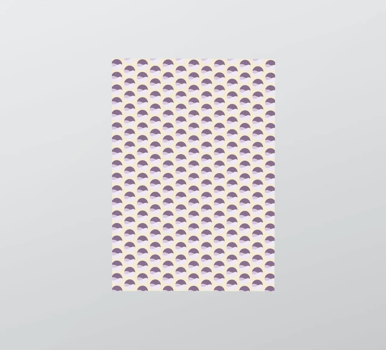 Wavy Dots Pattern #1 adesivo da kathrinmay