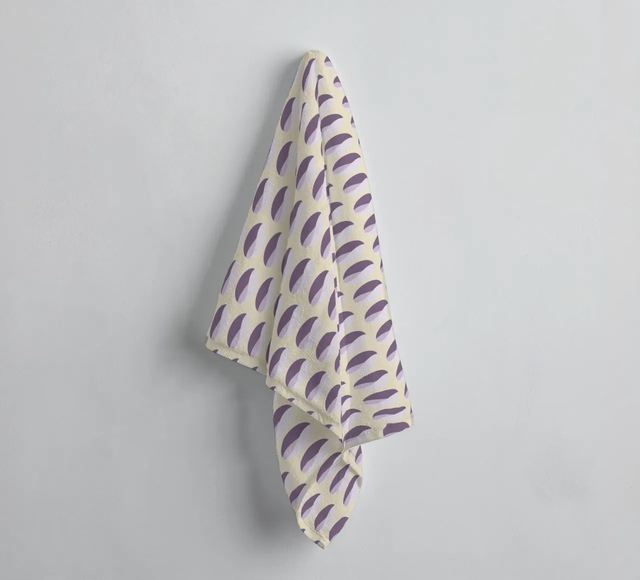 Wavy Dots Pattern #1 towel by kathrinmay