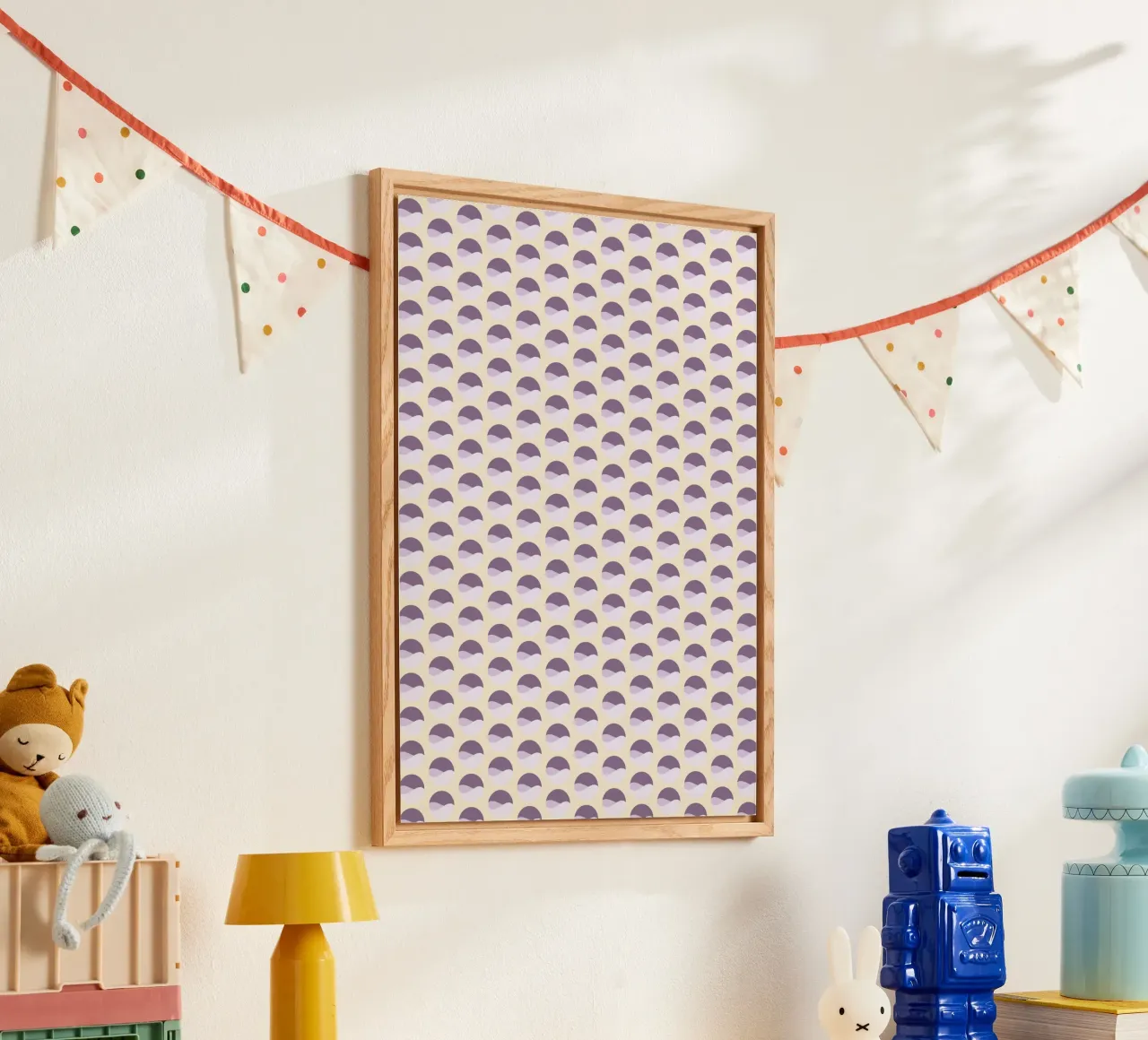 Wavy Dots Pattern #1 metacrilato de kathrinmay