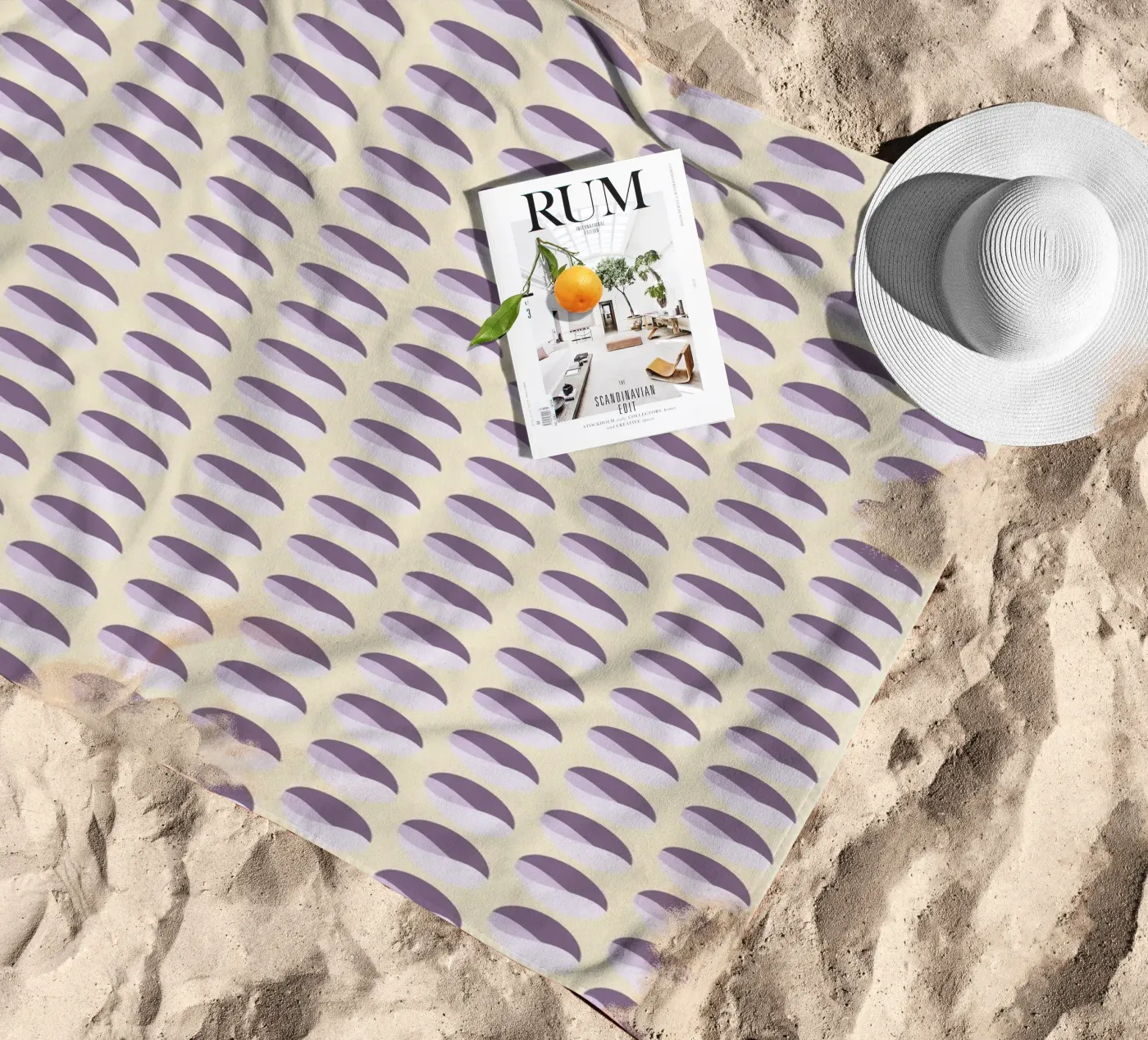 Wavy Dots Pattern #1 telo mare da kathrinmay