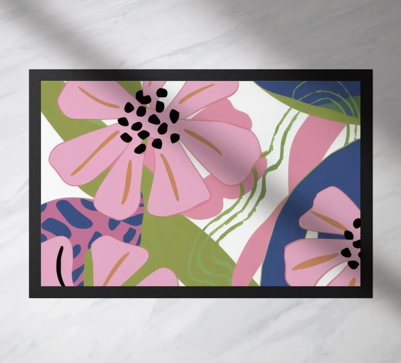 Pink Poppy Pattern zerbino da Kala Martir