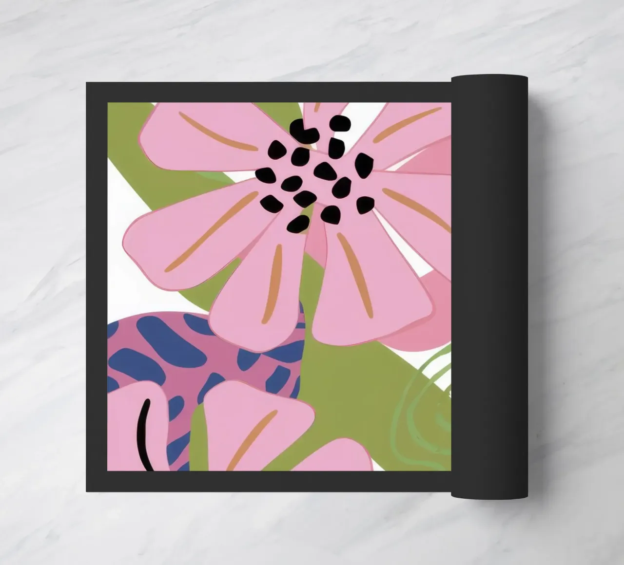 Pink Poppy Pattern zerbino da Kala Martir