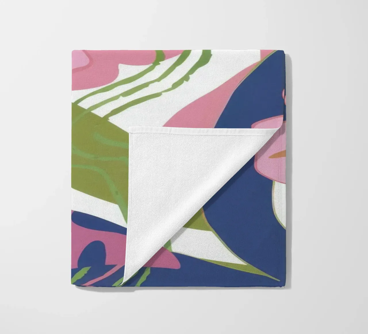 Pink Poppy Pattern telo mare da Kala Martir