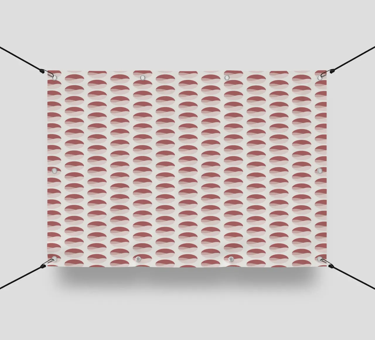 Wavy Dots Pattern #2 telo in pvc da kathrinmay