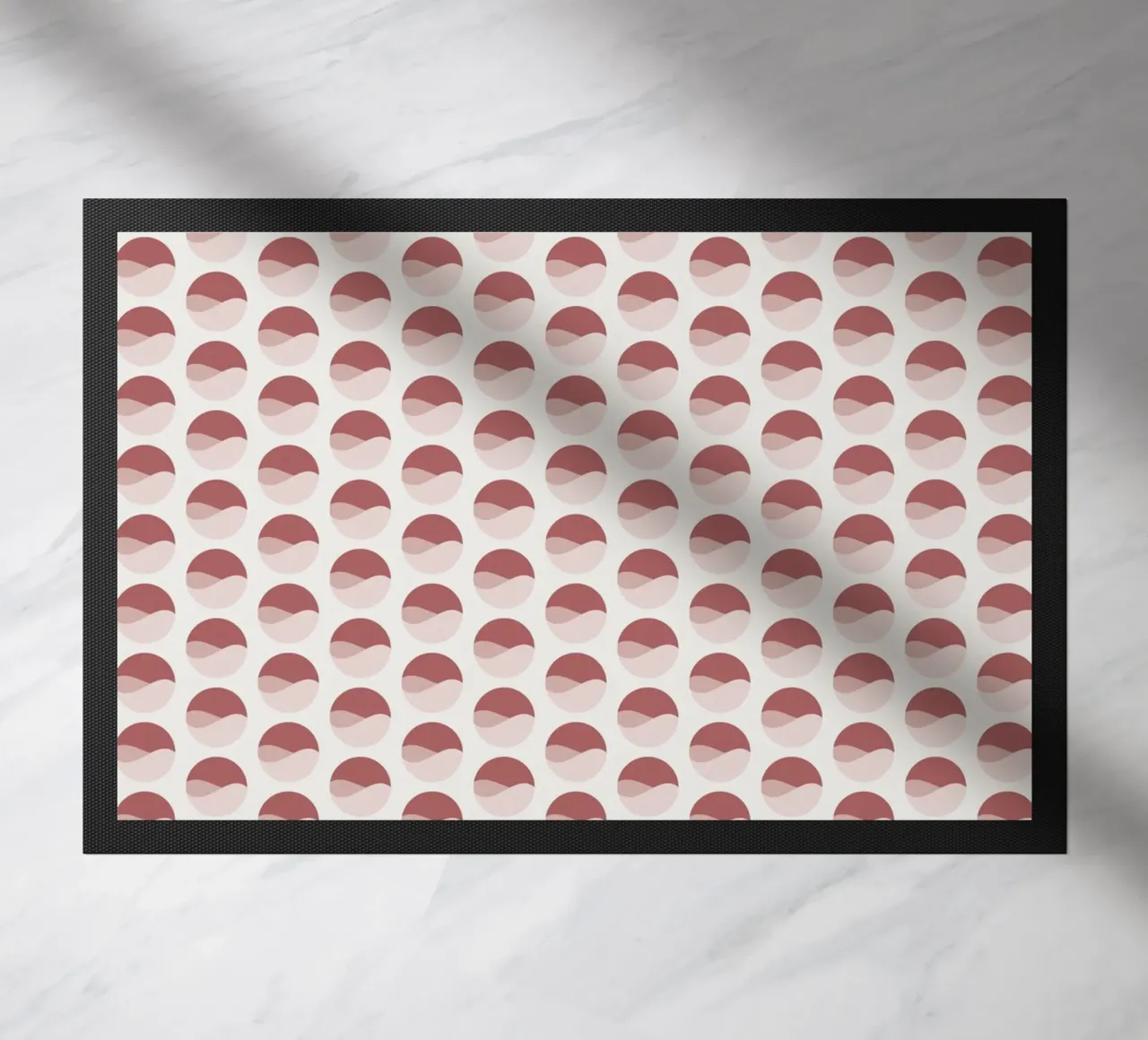 Wavy Dots Pattern #2 felpudo de kathrinmay