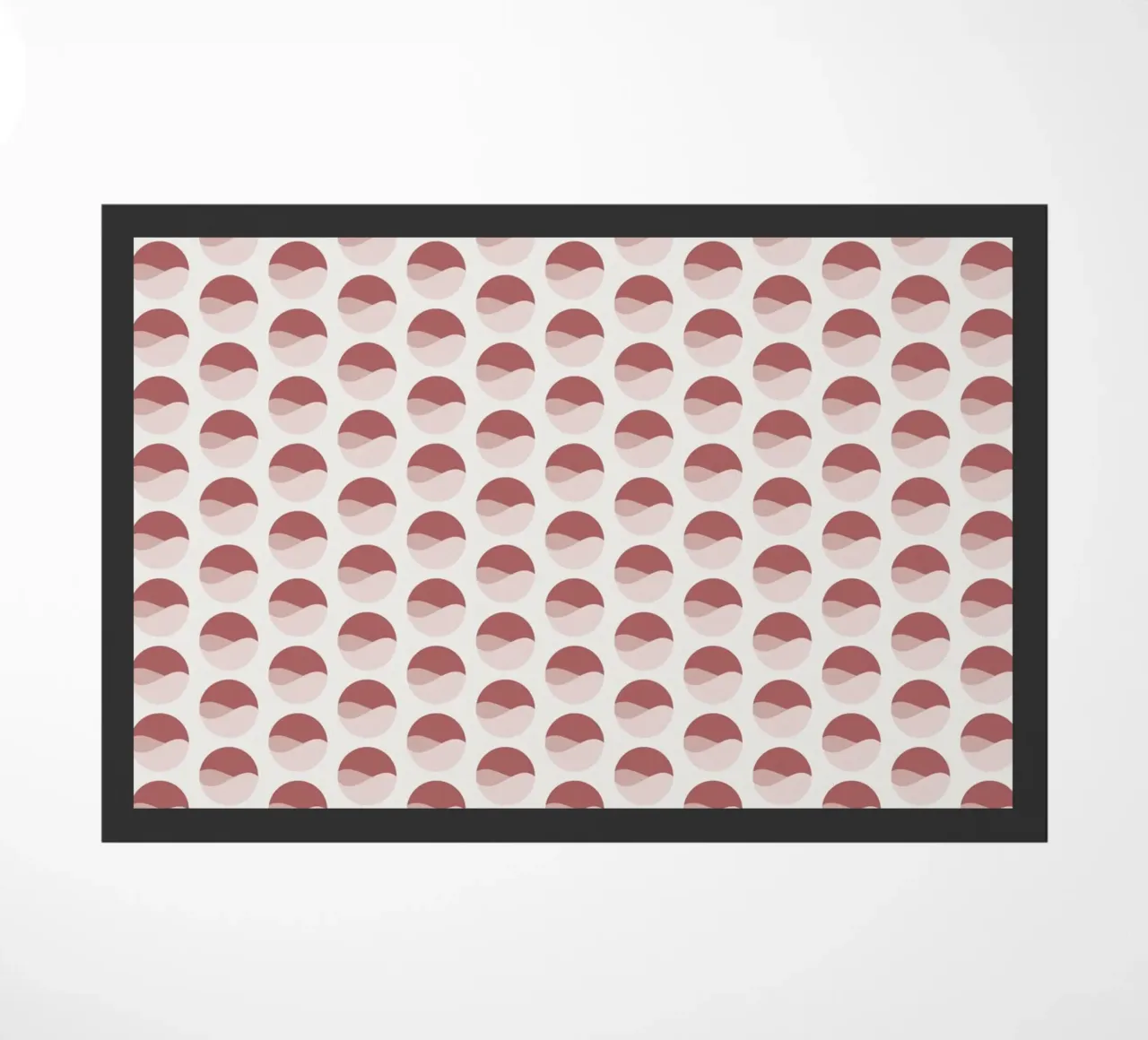 Wavy Dots Pattern #2 deurmat van kathrinmay