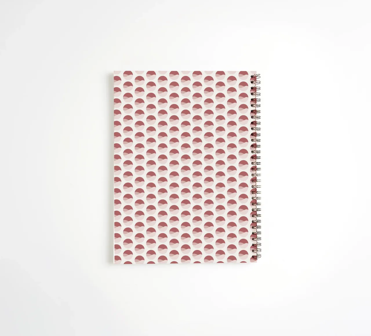 Wavy Dots Pattern #2 diario ad anelli da kathrinmay