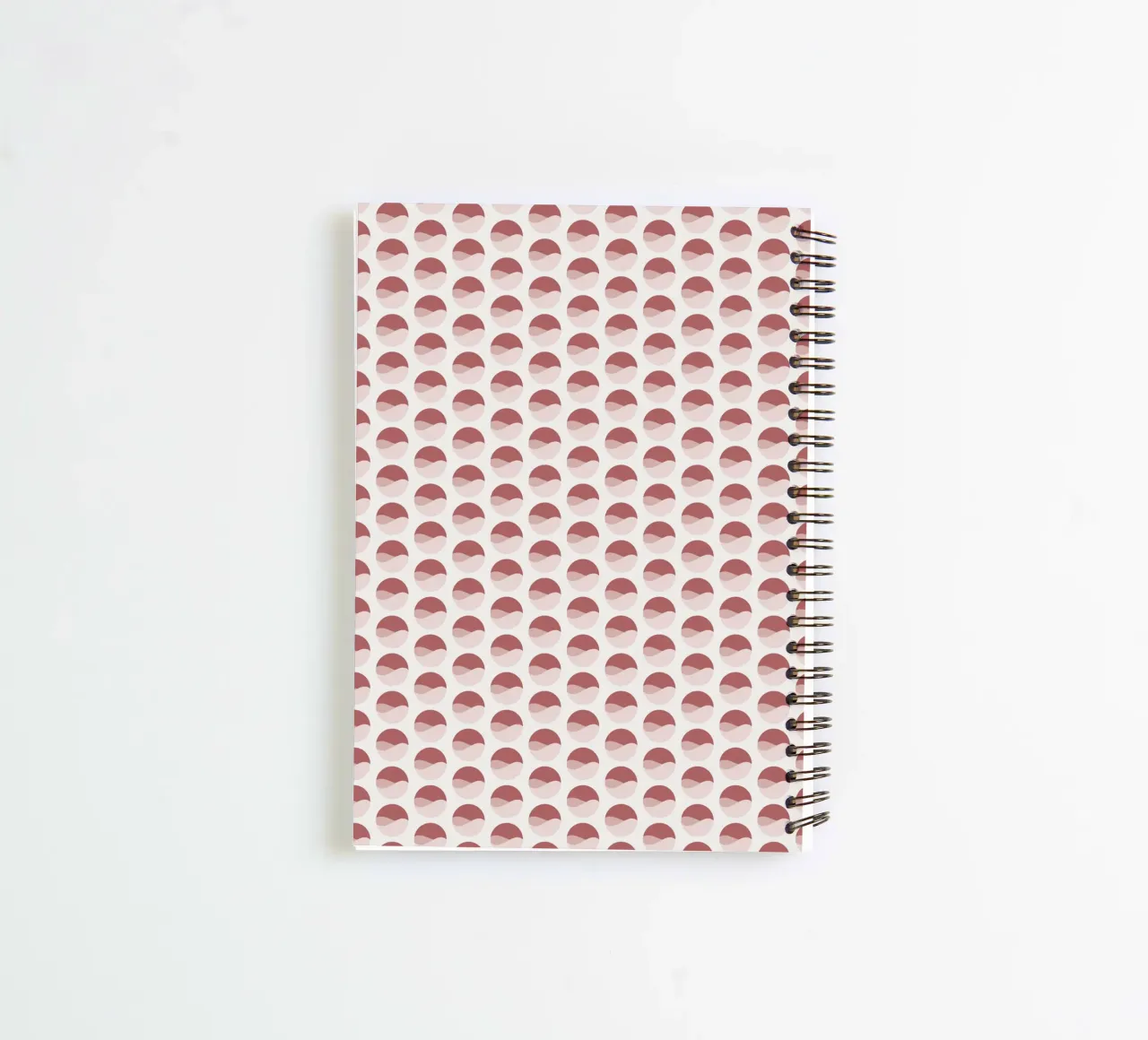 Wavy Dots Pattern #2 diario ad anelli da kathrinmay