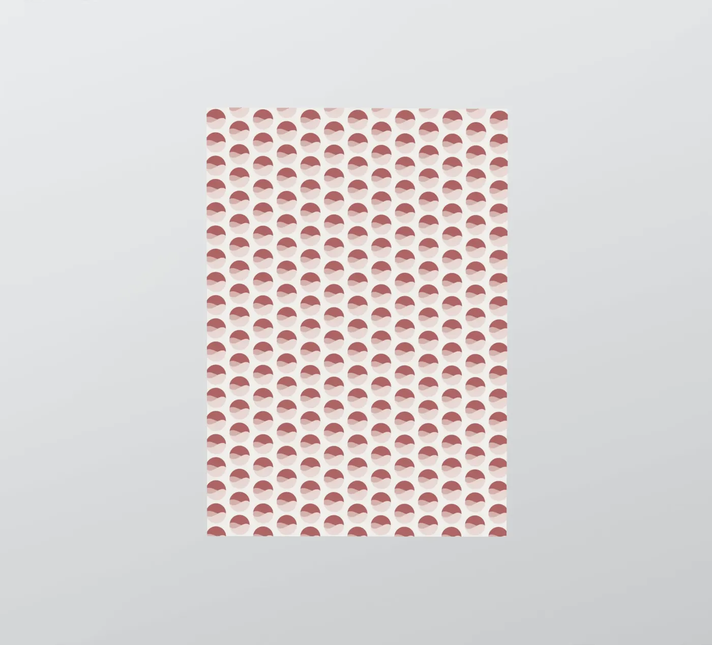 Wavy Dots Pattern #2 sticker van kathrinmay