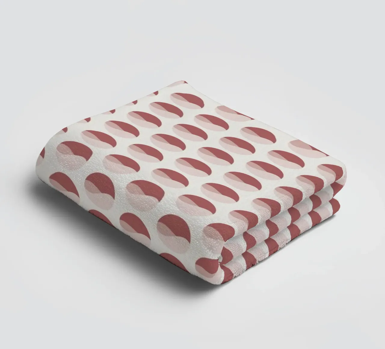 Wavy Dots Pattern #2 towel by kathrinmay