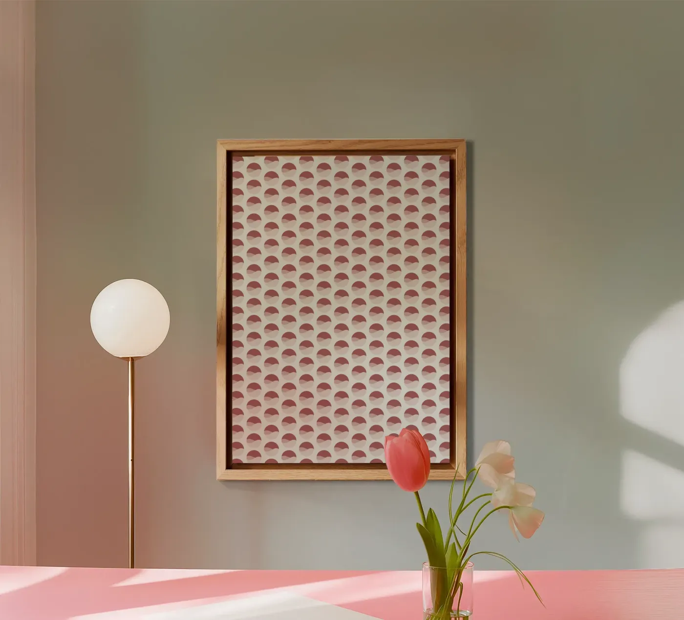 Wavy Dots Pattern #2 Forex-Platte von kathrinmay