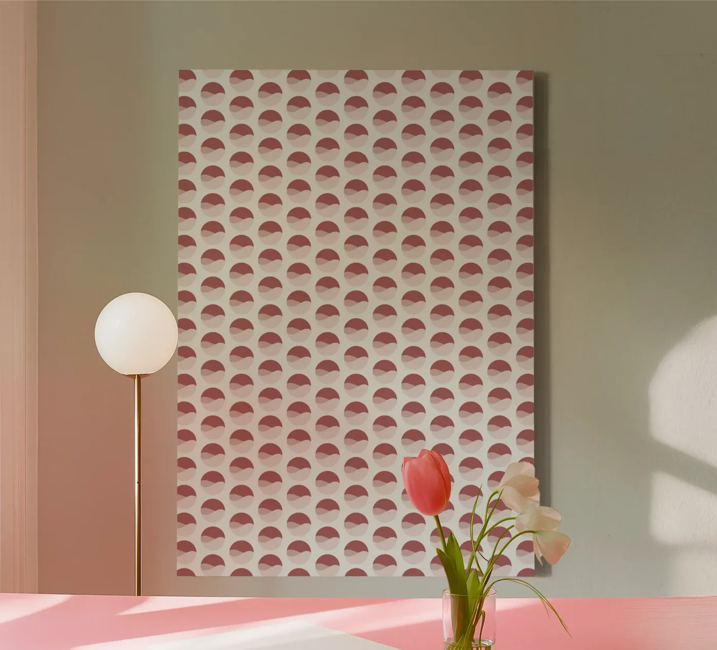 Wavy Dots Pattern #2 toile de kathrinmay