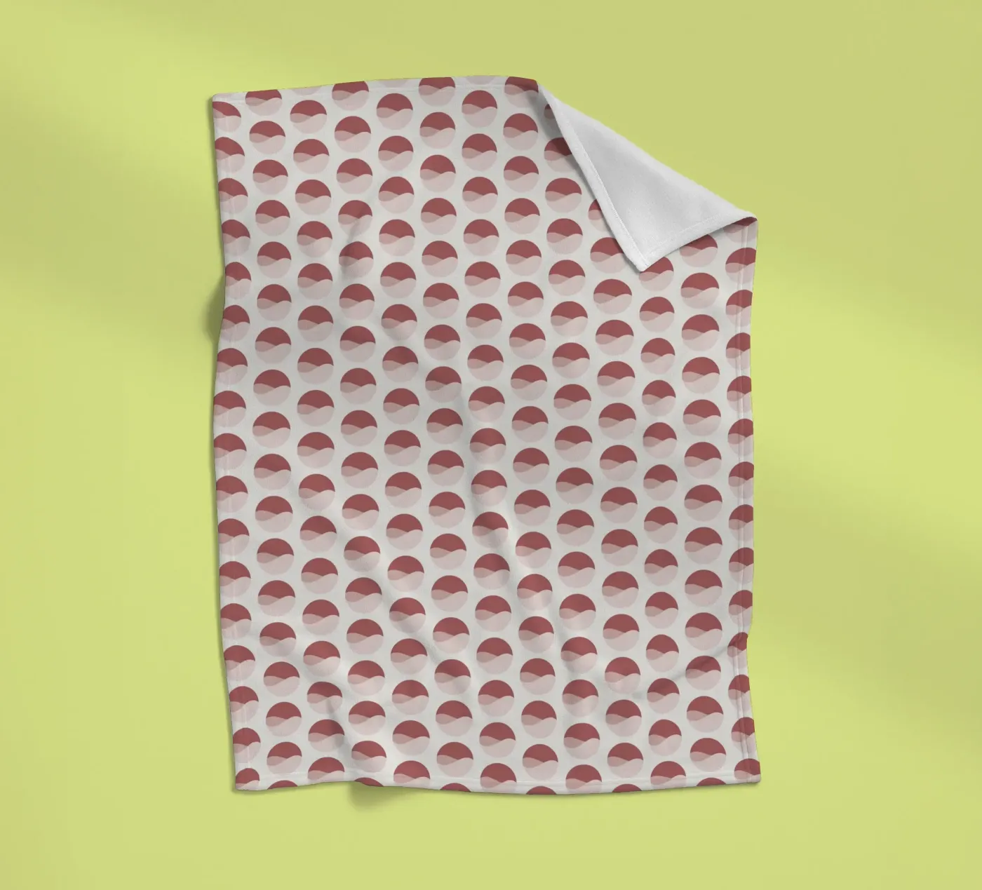 Wavy Dots Pattern #2 coperta in pile da kathrinmay