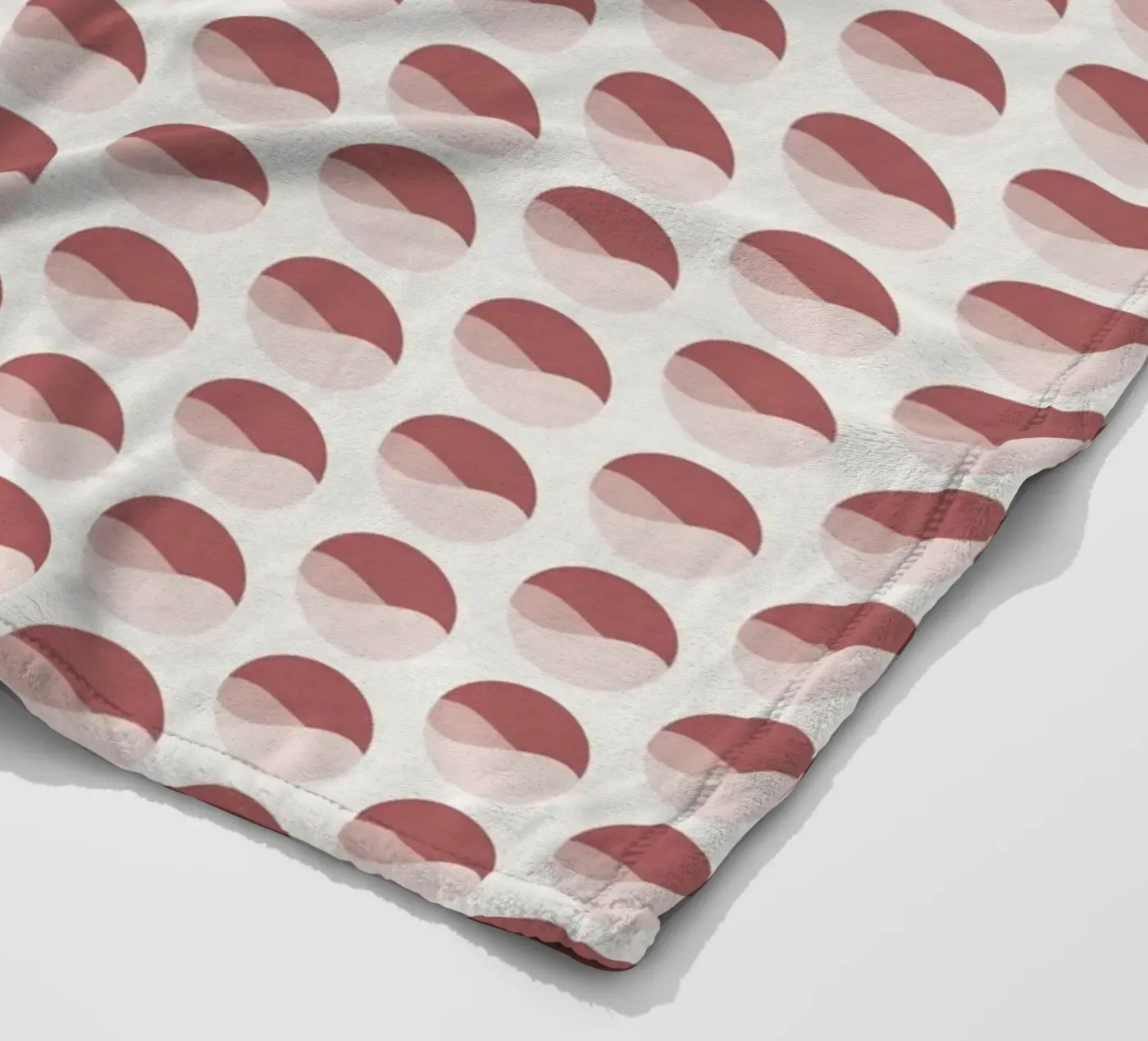 Wavy Dots Pattern #2 coperta in pile da kathrinmay