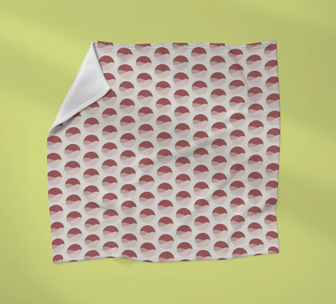 Wavy Dots Pattern #2 coperta in pile da kathrinmay