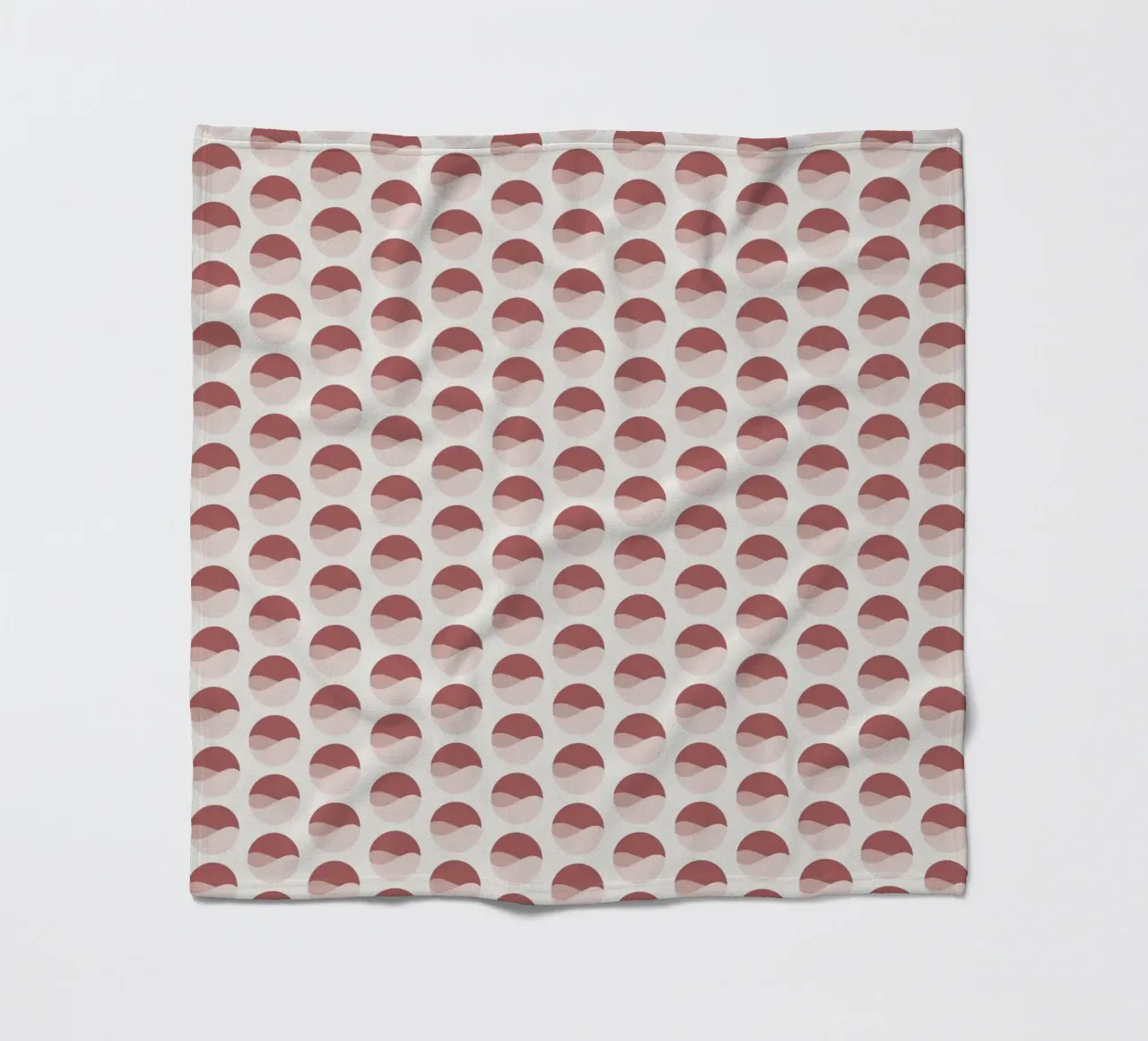 Wavy Dots Pattern #2 coperta in pile da kathrinmay