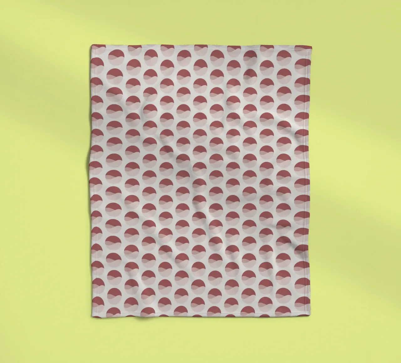 Wavy Dots Pattern #2 coperta in pile da kathrinmay