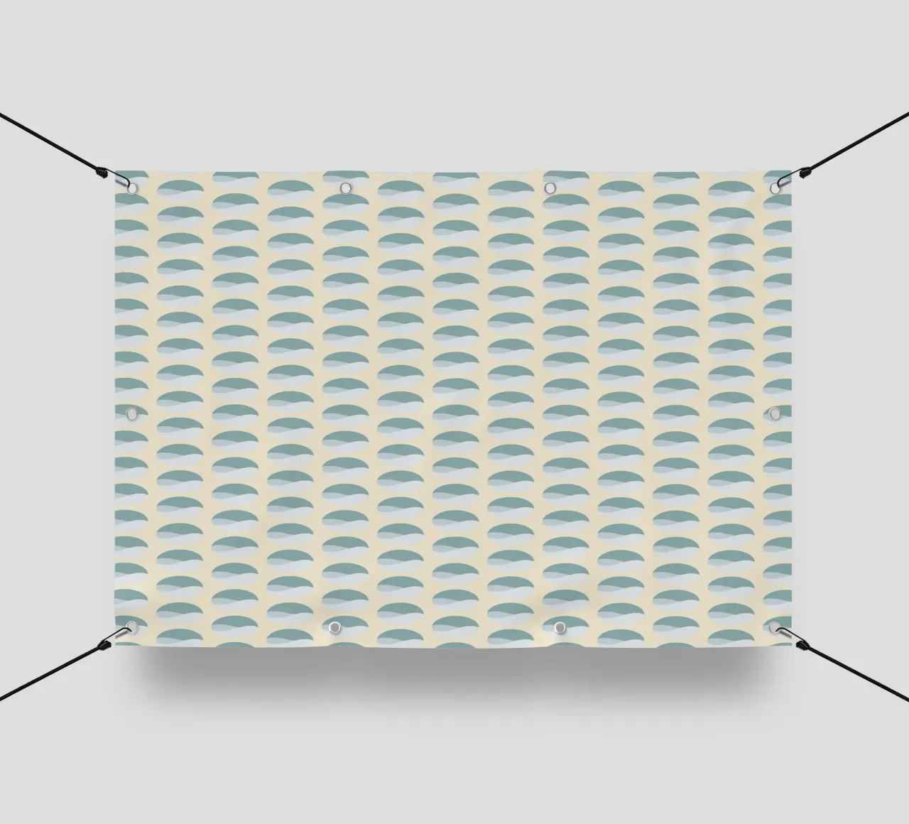 Wavy Dots Pattern #3 telo in pvc da kathrinmay