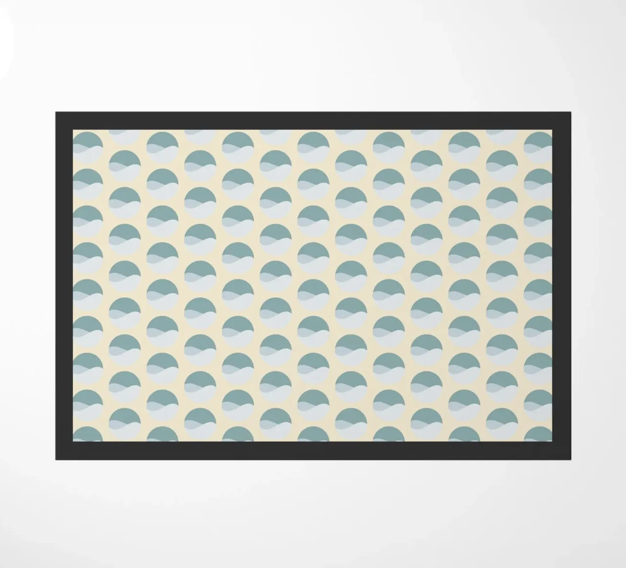 Wavy Dots Pattern #3 felpudo de kathrinmay