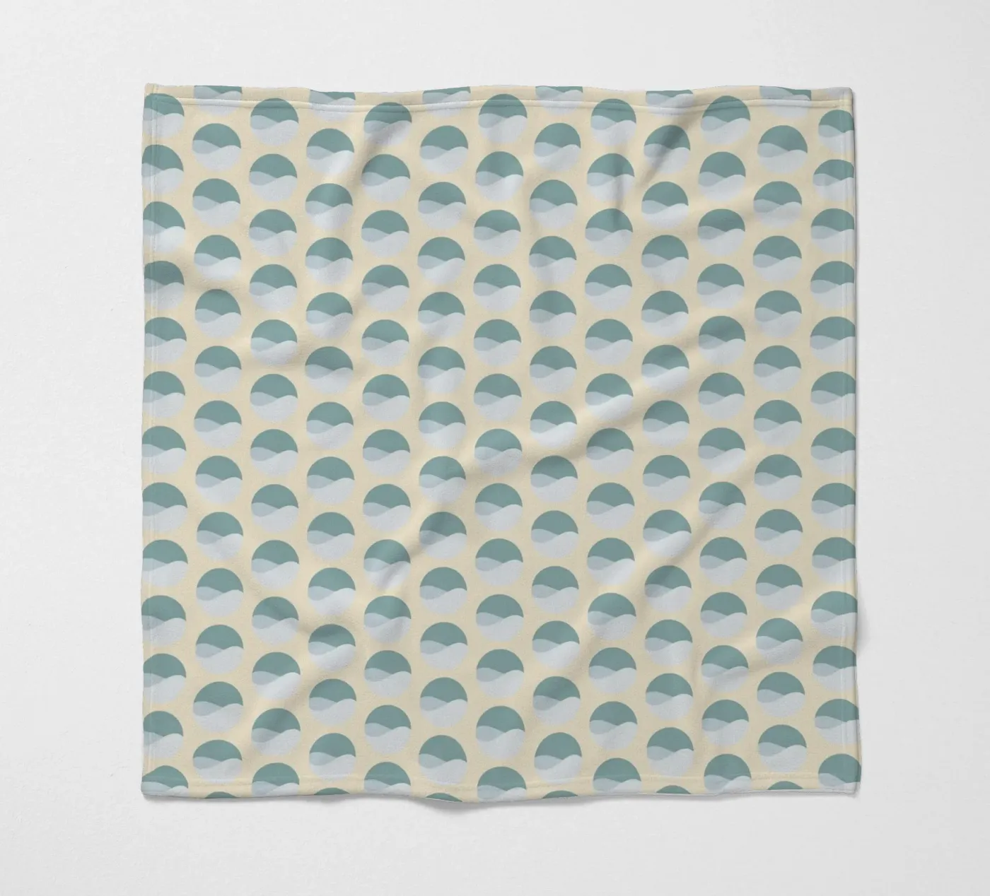 Wavy Dots Pattern #3 plaid polaire de kathrinmay