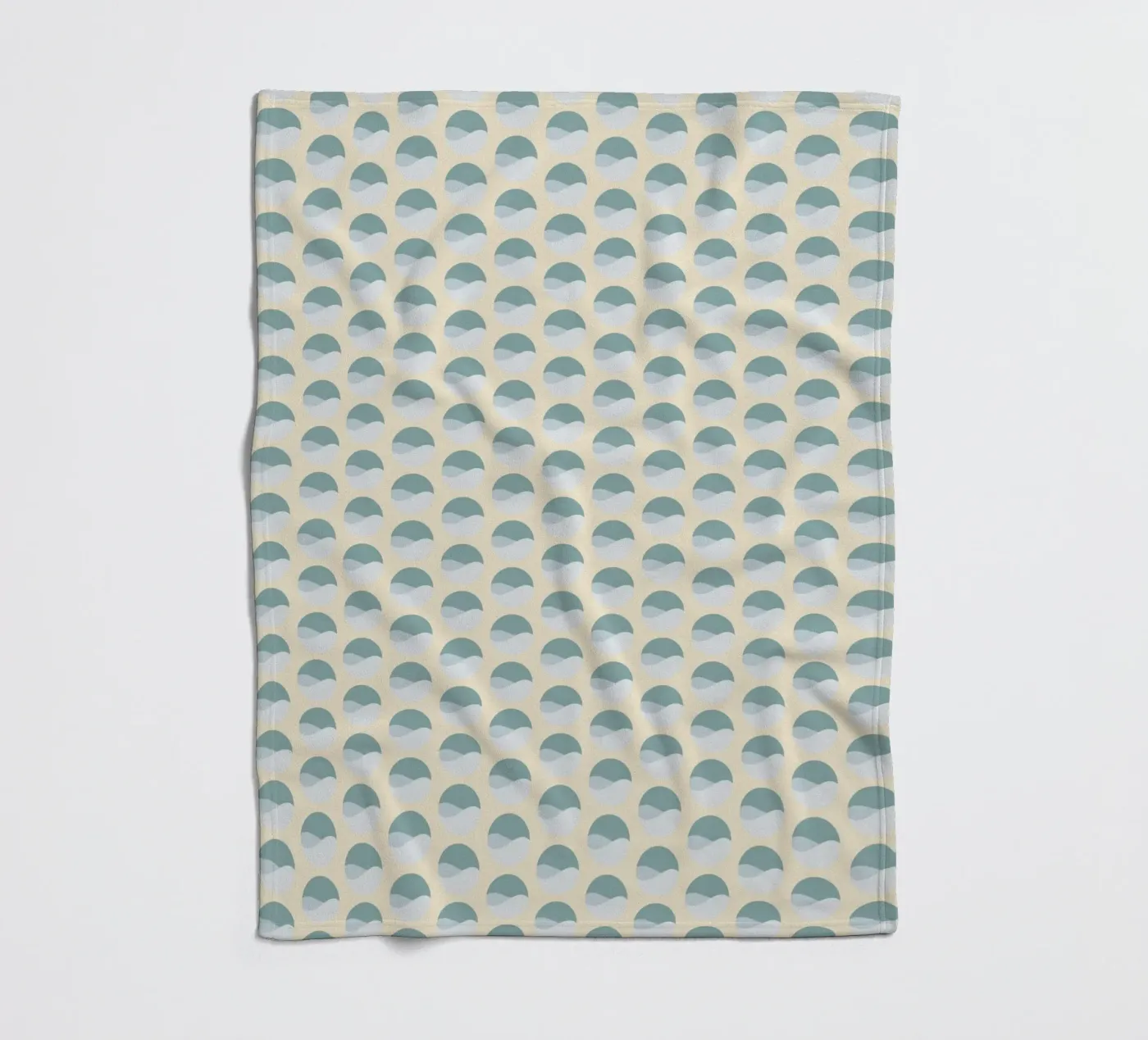 Wavy Dots Pattern #3 coperta in pile da kathrinmay