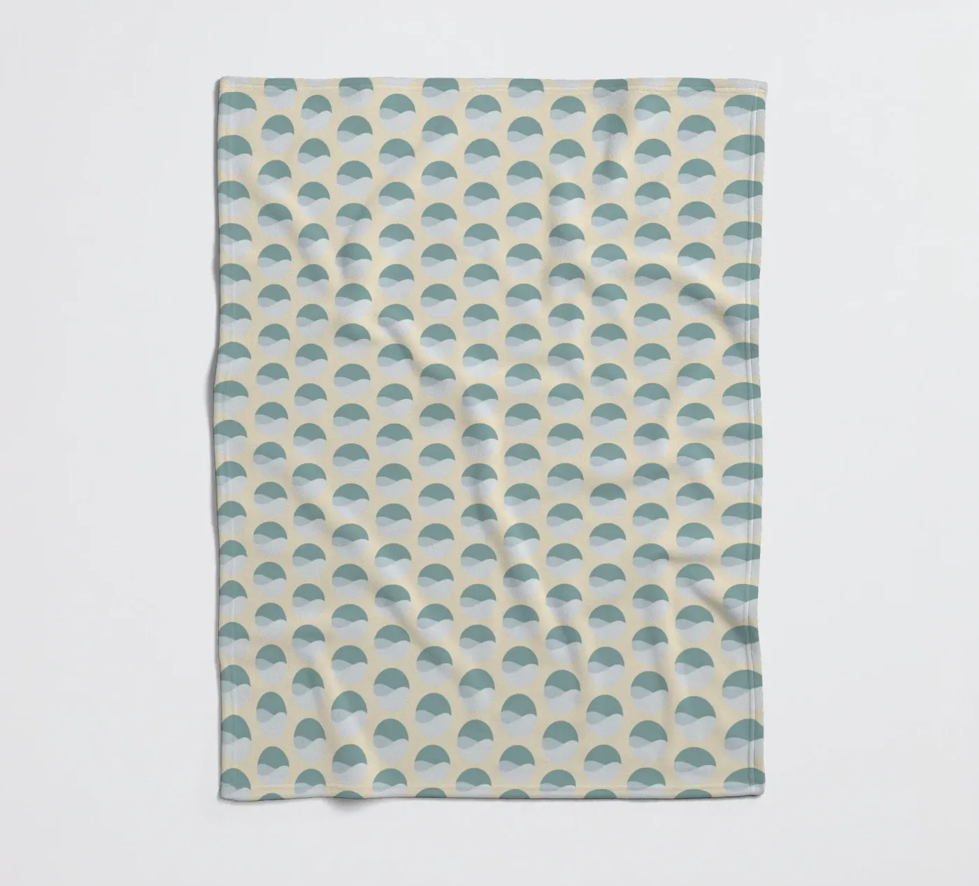 Wavy Dots Pattern #3 plaid polaire de kathrinmay